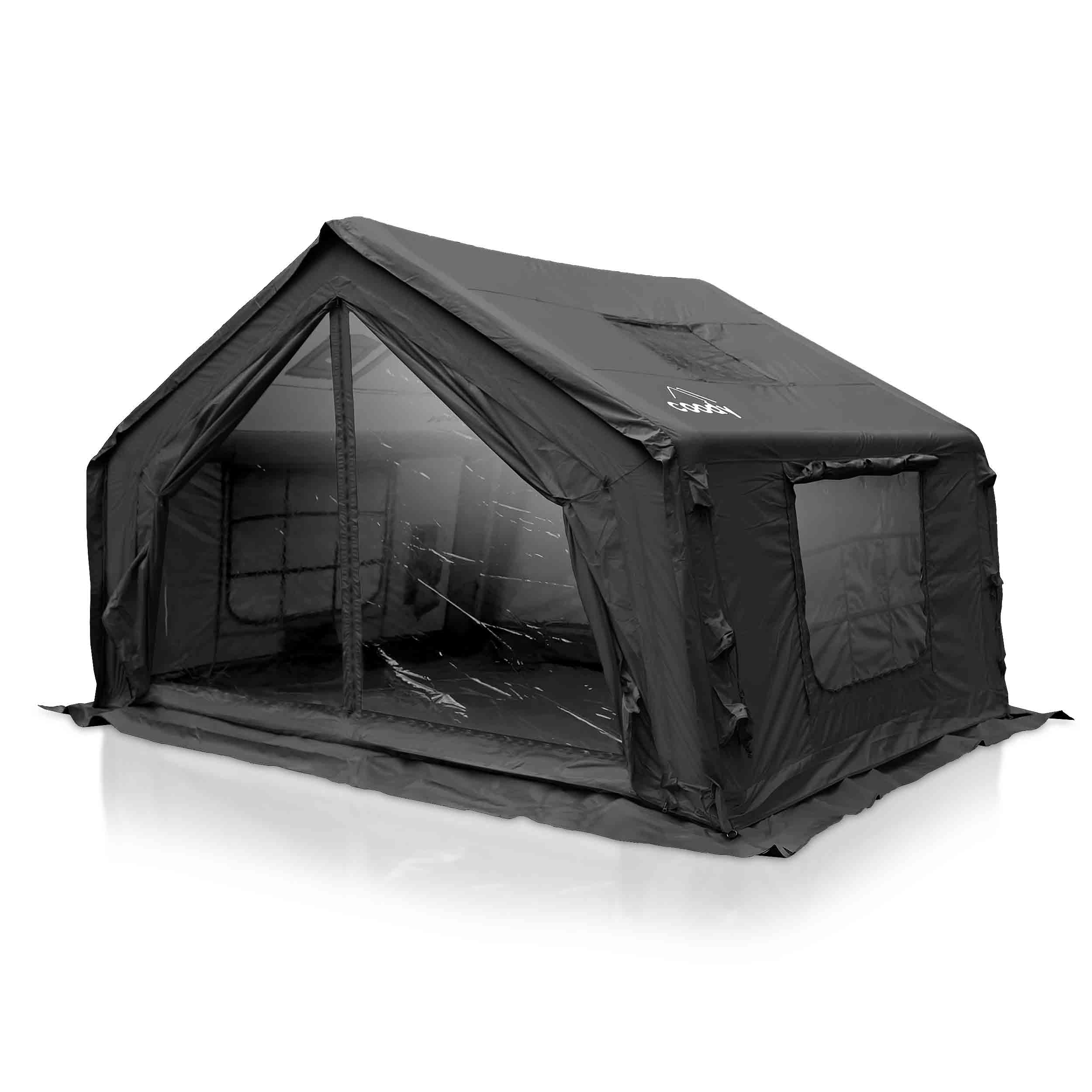 Coody 10 Black Inflatable Tent House for Camping (2-4 person) | Backcountry Sportsman