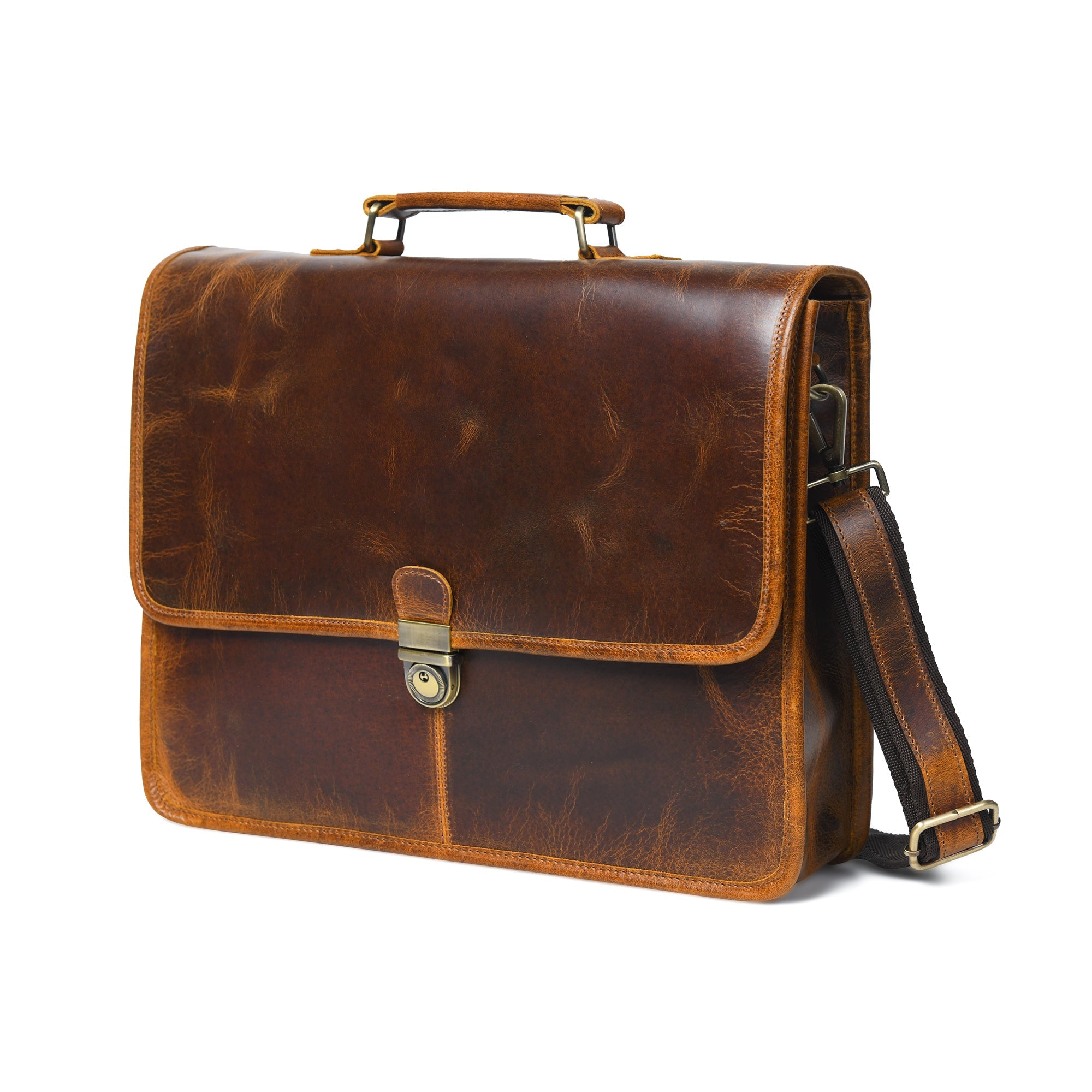 Buffalo Leather Executive Briefcase | Backcountry Sportsman