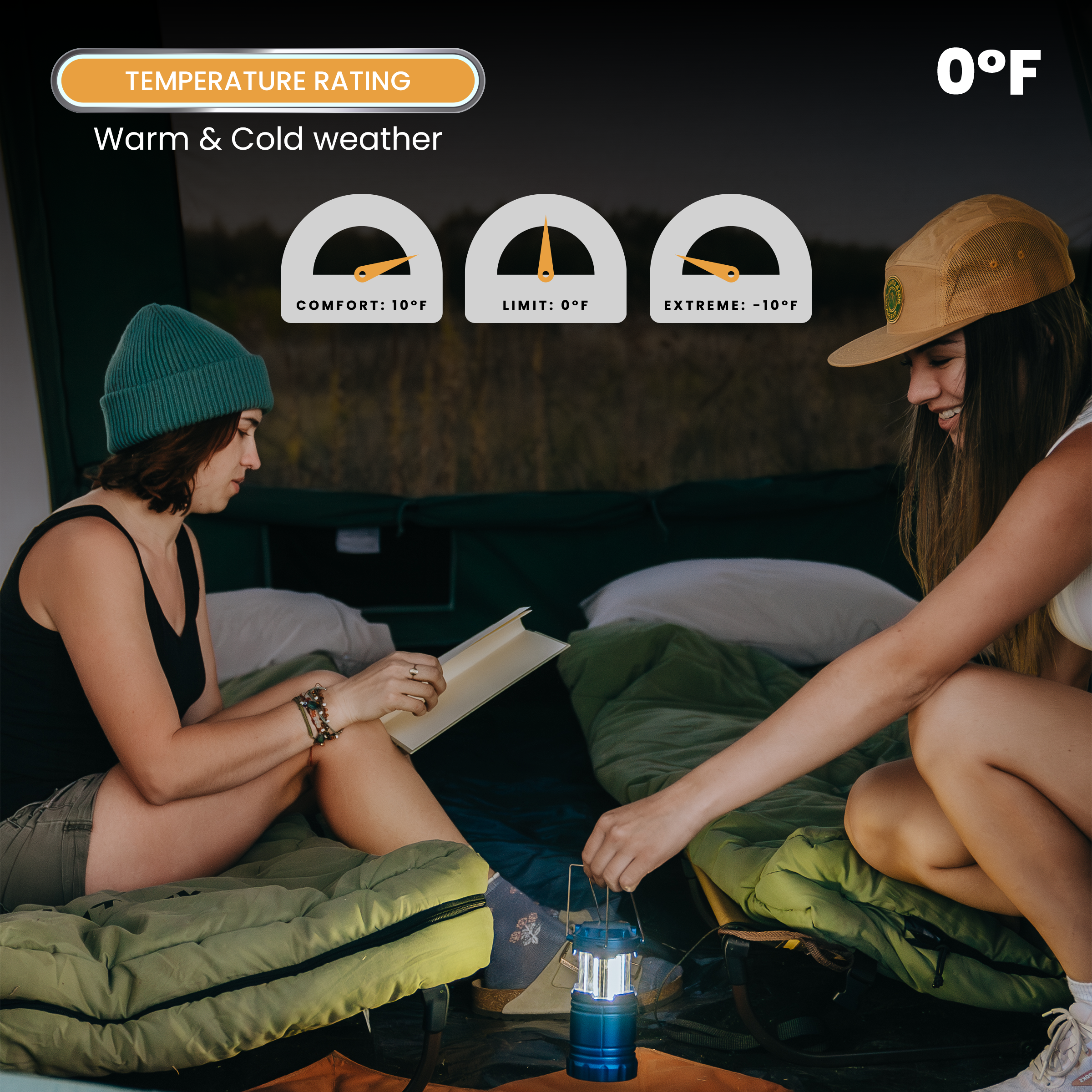 Slumbernest™ Sleeping bag 0°F | Backcountry Sportsman