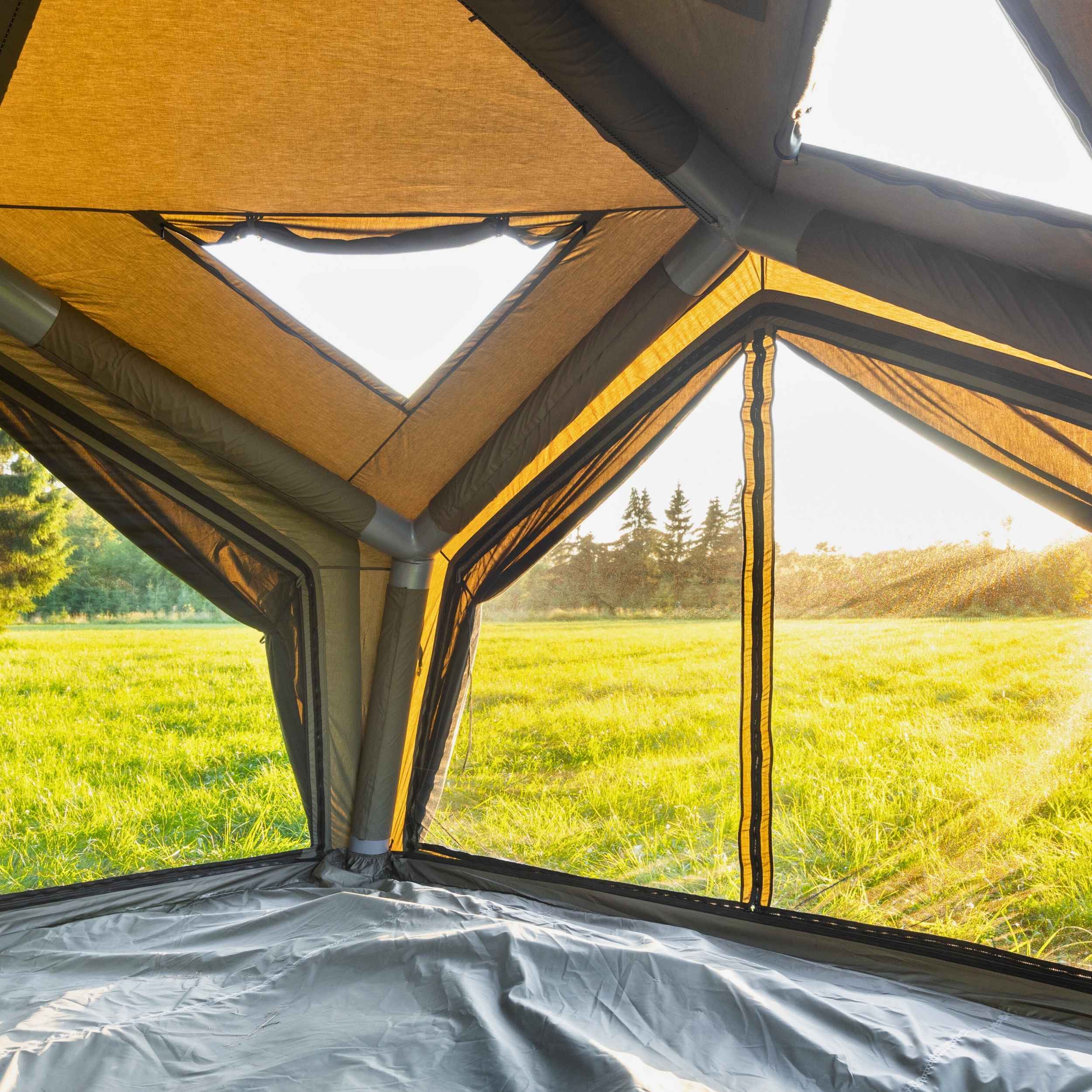 Coody | RBM Hub Inflatable Tent for 2-6 Person (Forest Green) | Backcountry Sportsman