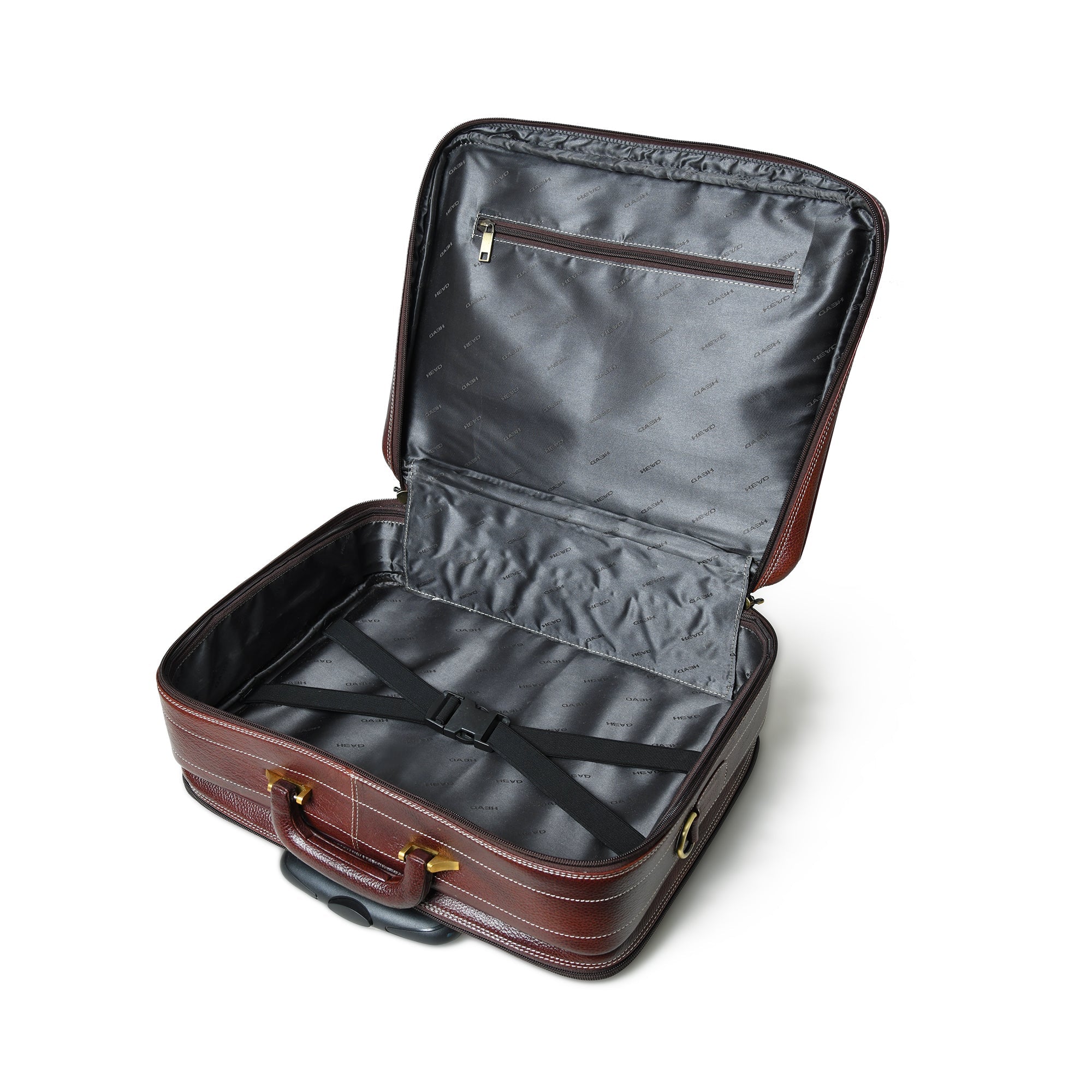 Wanderer Leather Trolly Suitcase Bag | Backcountry Sportsman