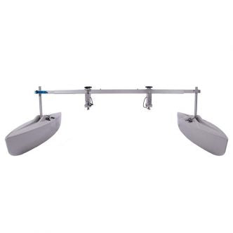 Canoe Stabilizer Float Package - Red Floats - 45" Universal Receiver | Backcountry Sportsman