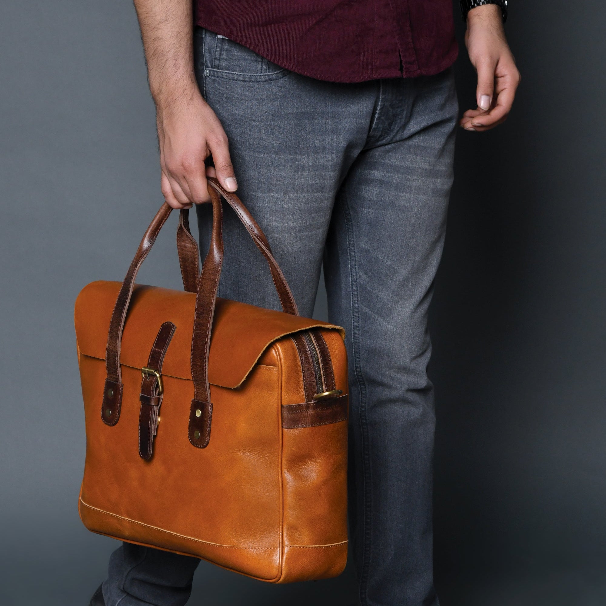 Executive Travel Briefcase Satchel Bag | Backcountry Sportsman