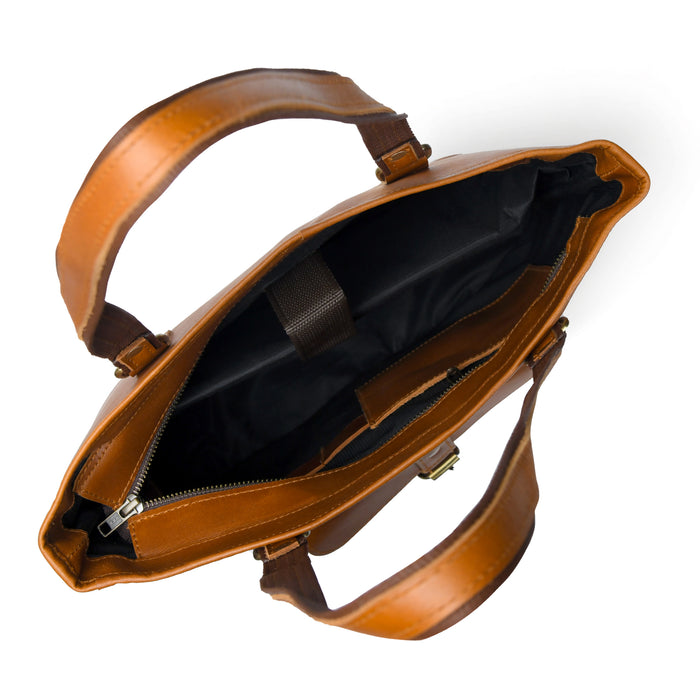 Classic Chic Genuine Leather Tote | Backcountry Sportsman