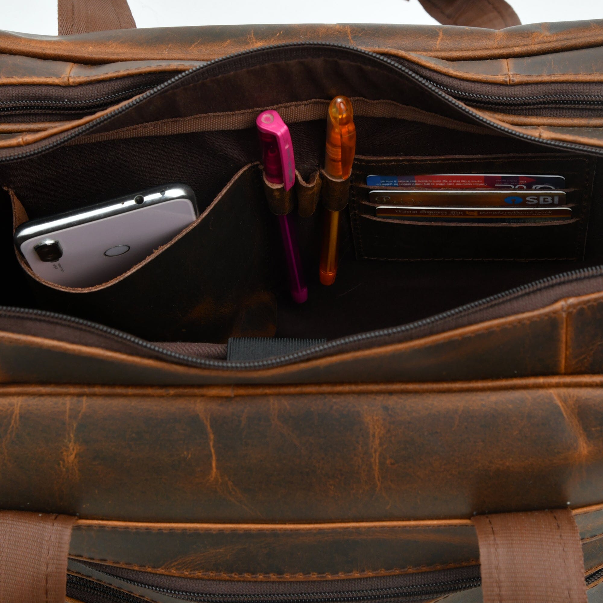 The Brooklyn - Leather Briefcase | Backcountry Sportsman