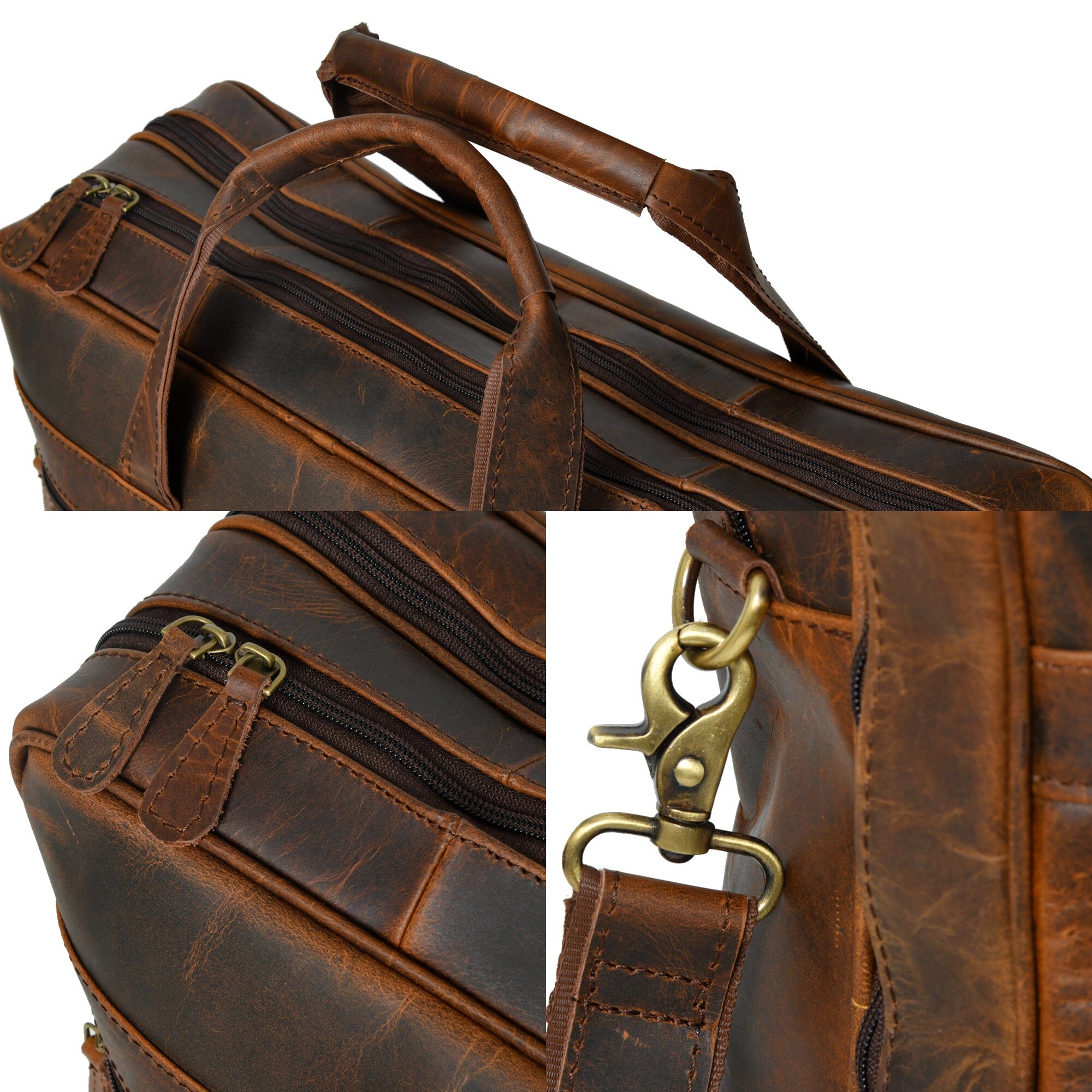 The Brooklyn - Leather Briefcase | Backcountry Sportsman