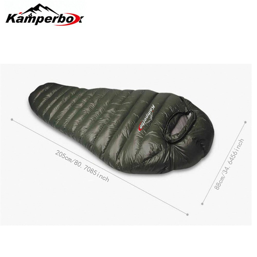 Kamperbox Cold Temperature Winter Sleeping Bag Down Sleeping Bag Winter Camping Sleeping Bag | Backcountry Sportsman