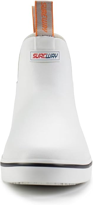 SUREWAY Mens Deck Boots Professional Non-Slip Fishing & Ankle Deck Boot Waterproof Rain Boots | Backcountry Sportsman