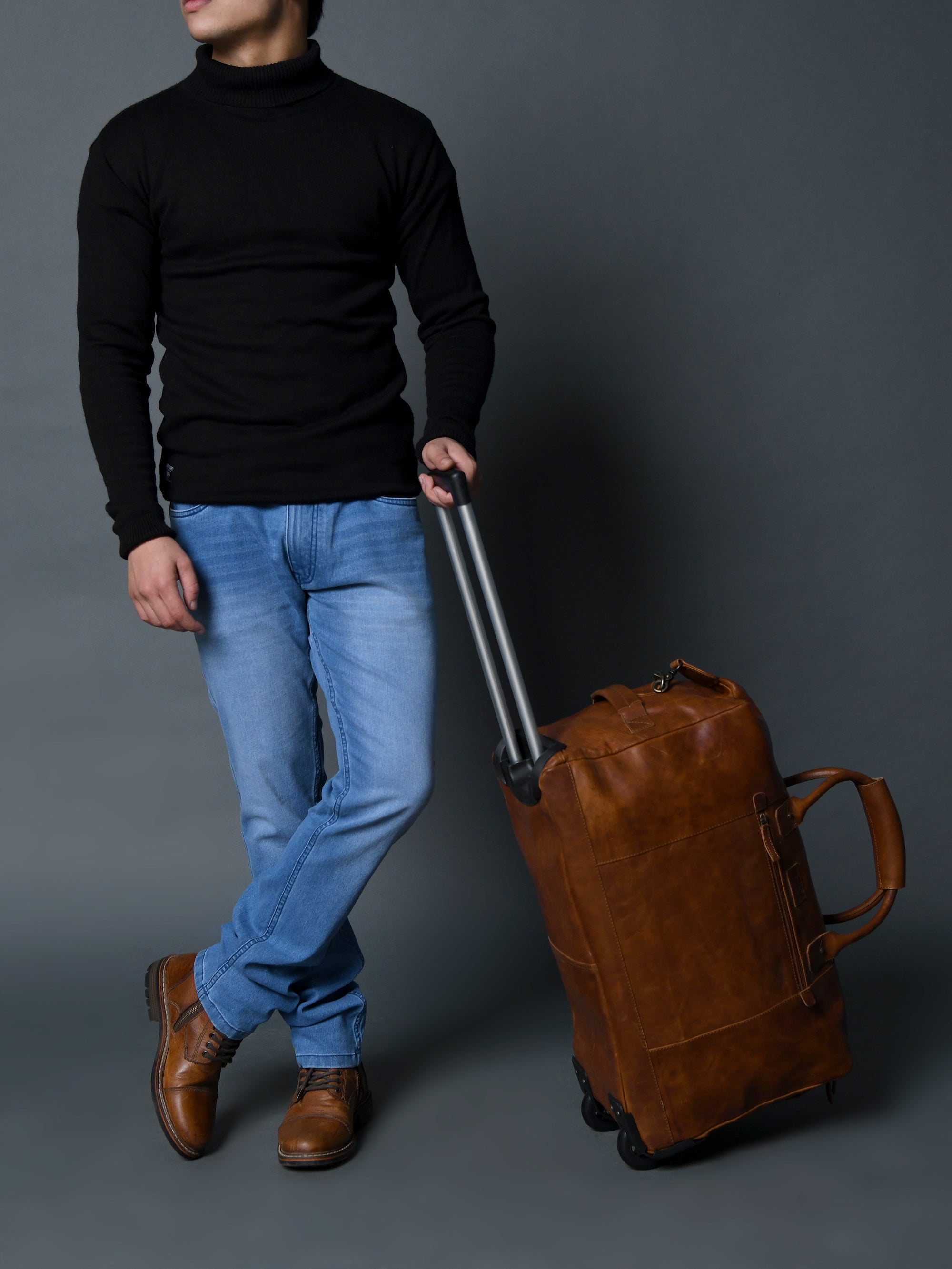 Harbor Leather Trolly Carry-On | Backcountry Sportsman