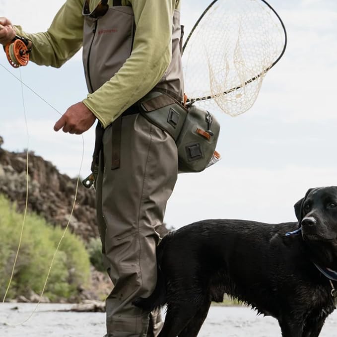 Redington Mens Escape Zip Up Waders - Chest-High Fly Fishing Waders - Waterproof Wader for Men - Boulder/Slate - Medium | Backcountry Sportsman