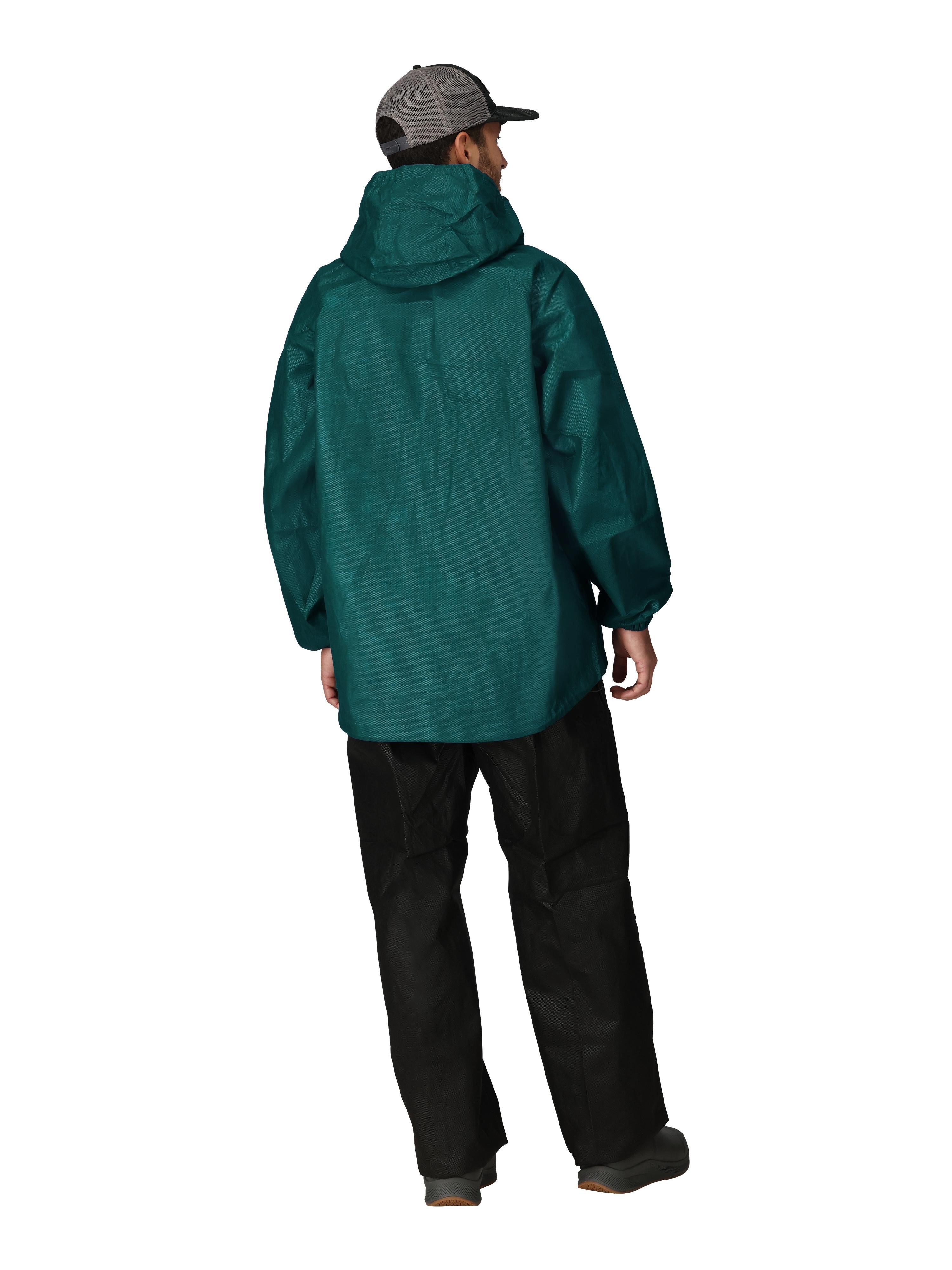 Men's Classic All-Sport Rain Suit | Dark Green / Black Pants