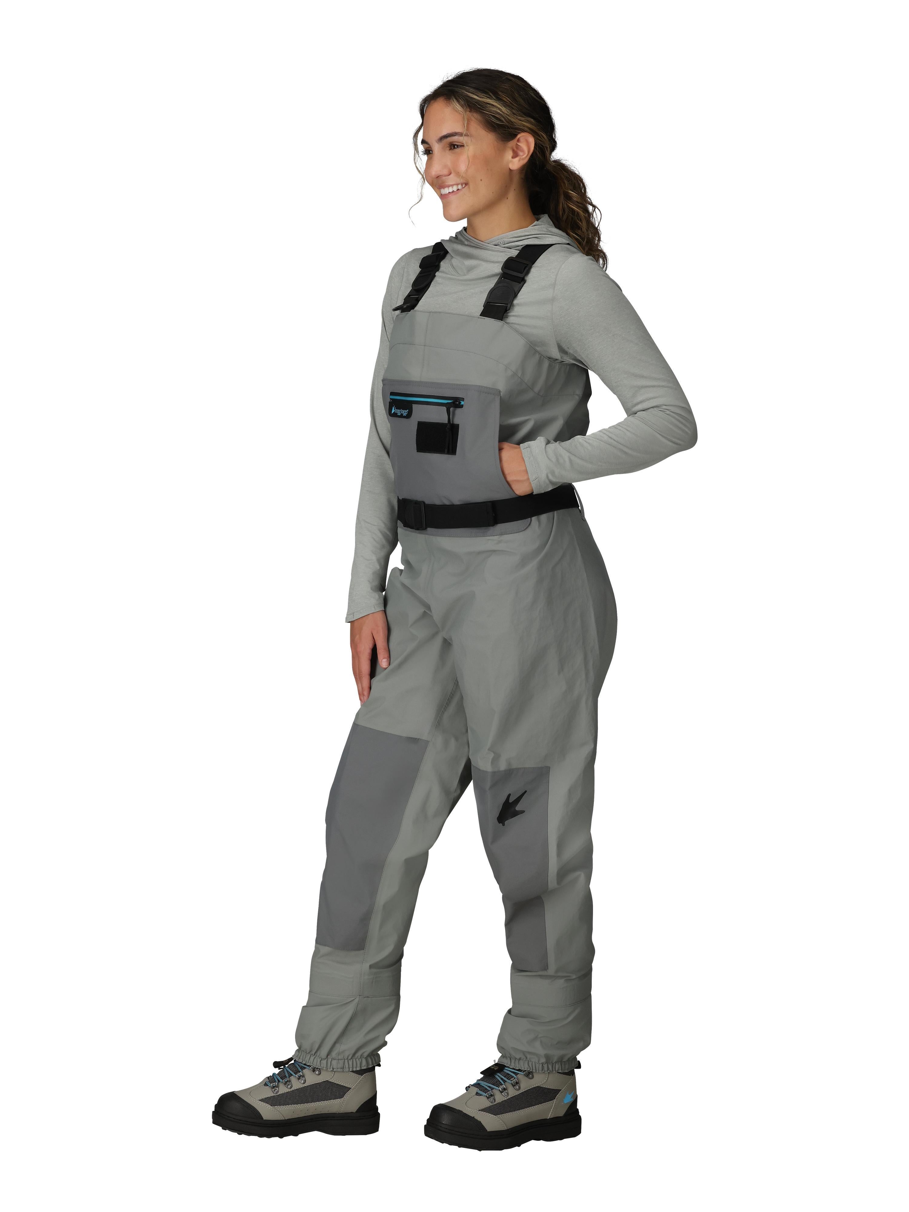 Women's Hellbender PRO Stockingfoot Chest Wader | Gray