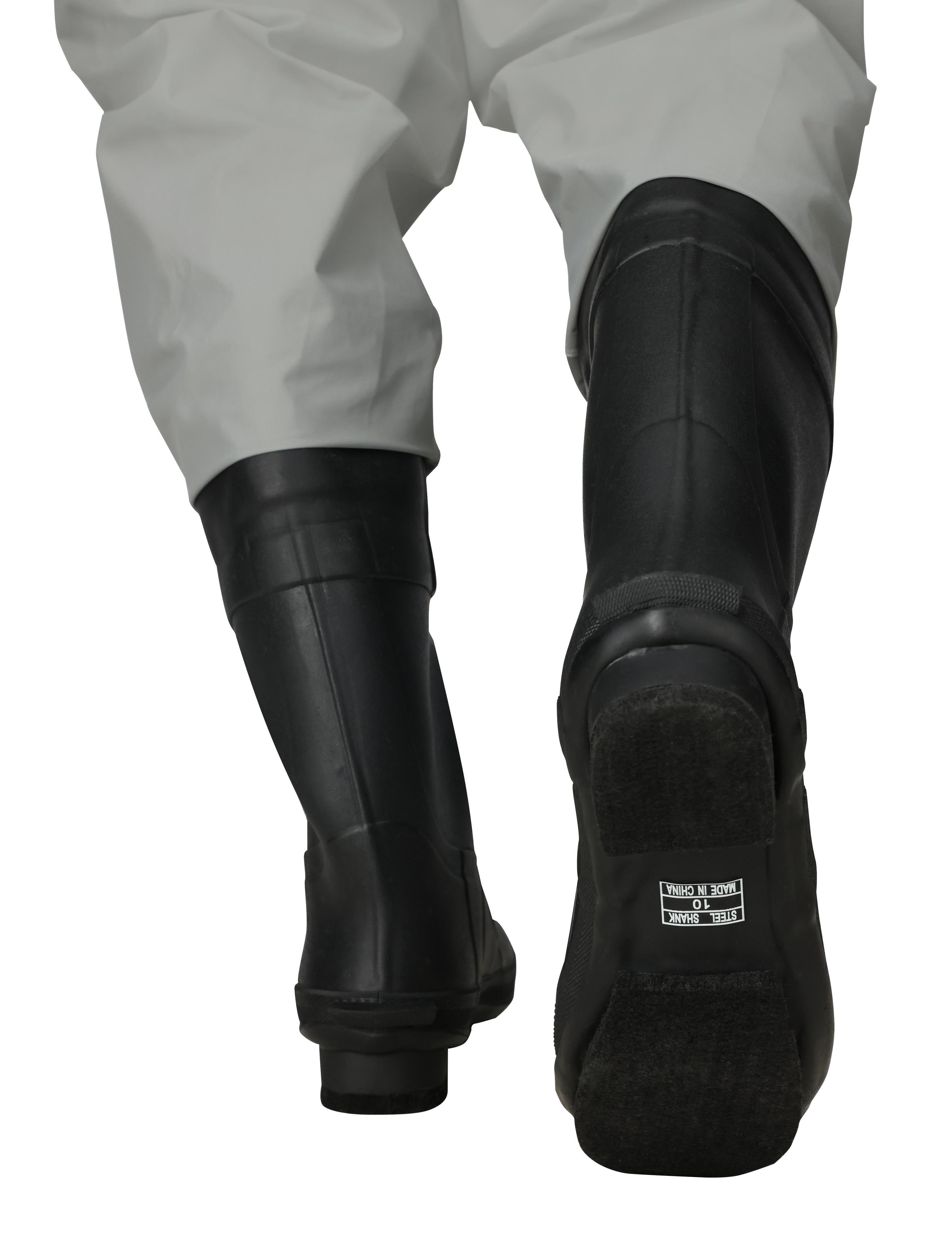 Men's Hellbender PRO Bootfoot Felt Sole Chest Wader | Gray