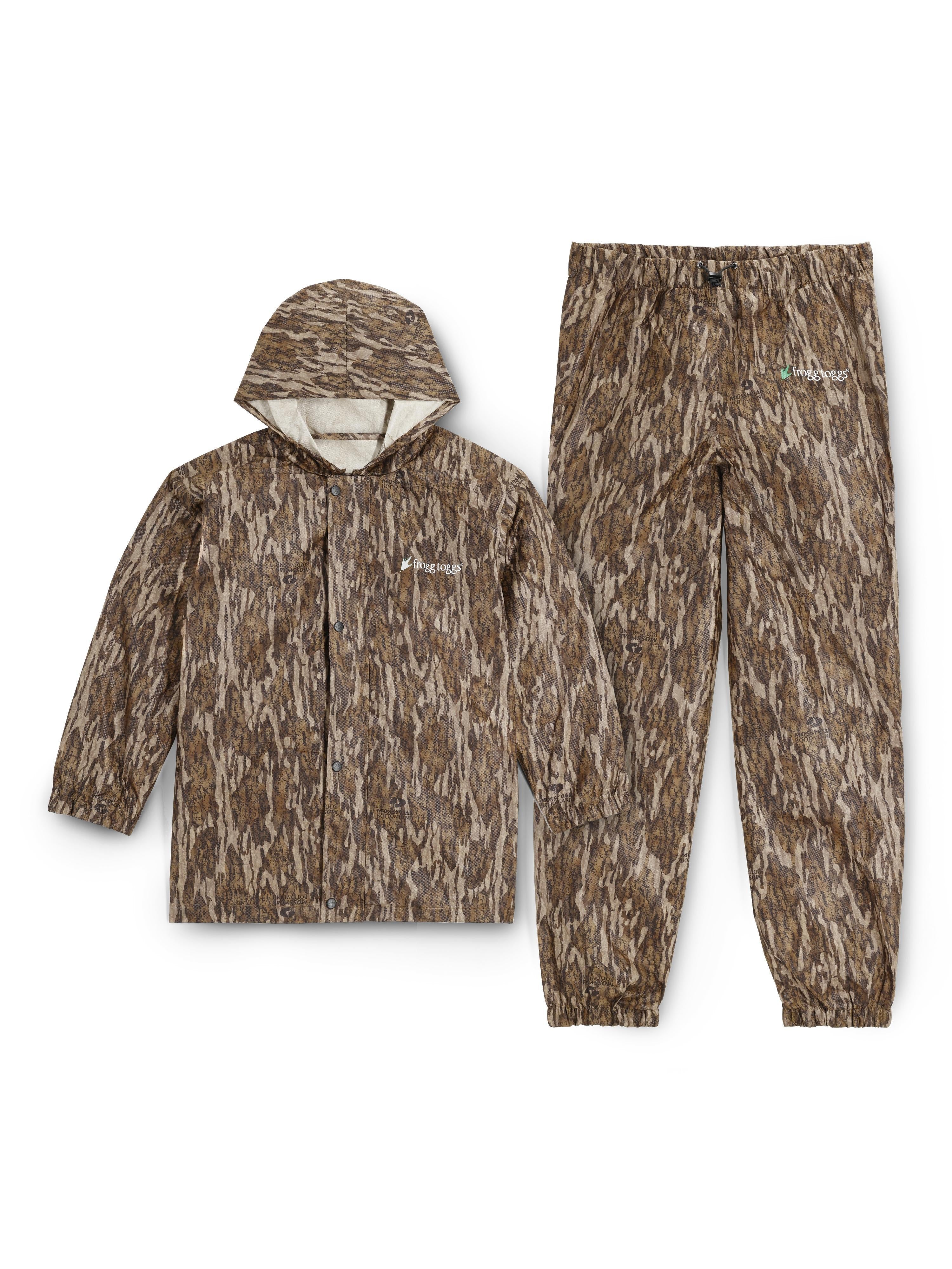 Polly Woggs Youth Rain Suit | Mossy Oak Bottomland