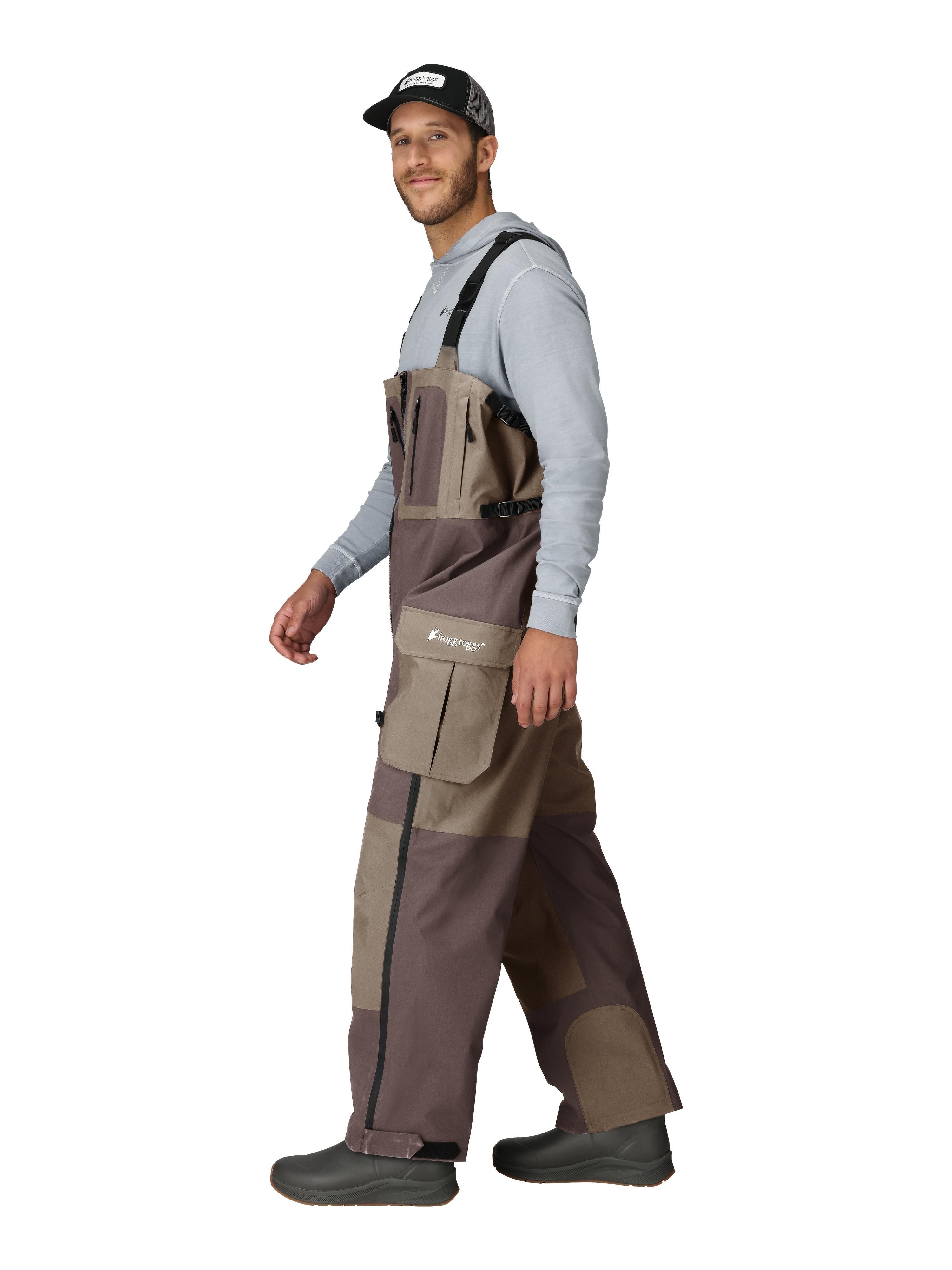 Men's Pilot II Guide Bib | Stone and Taupe