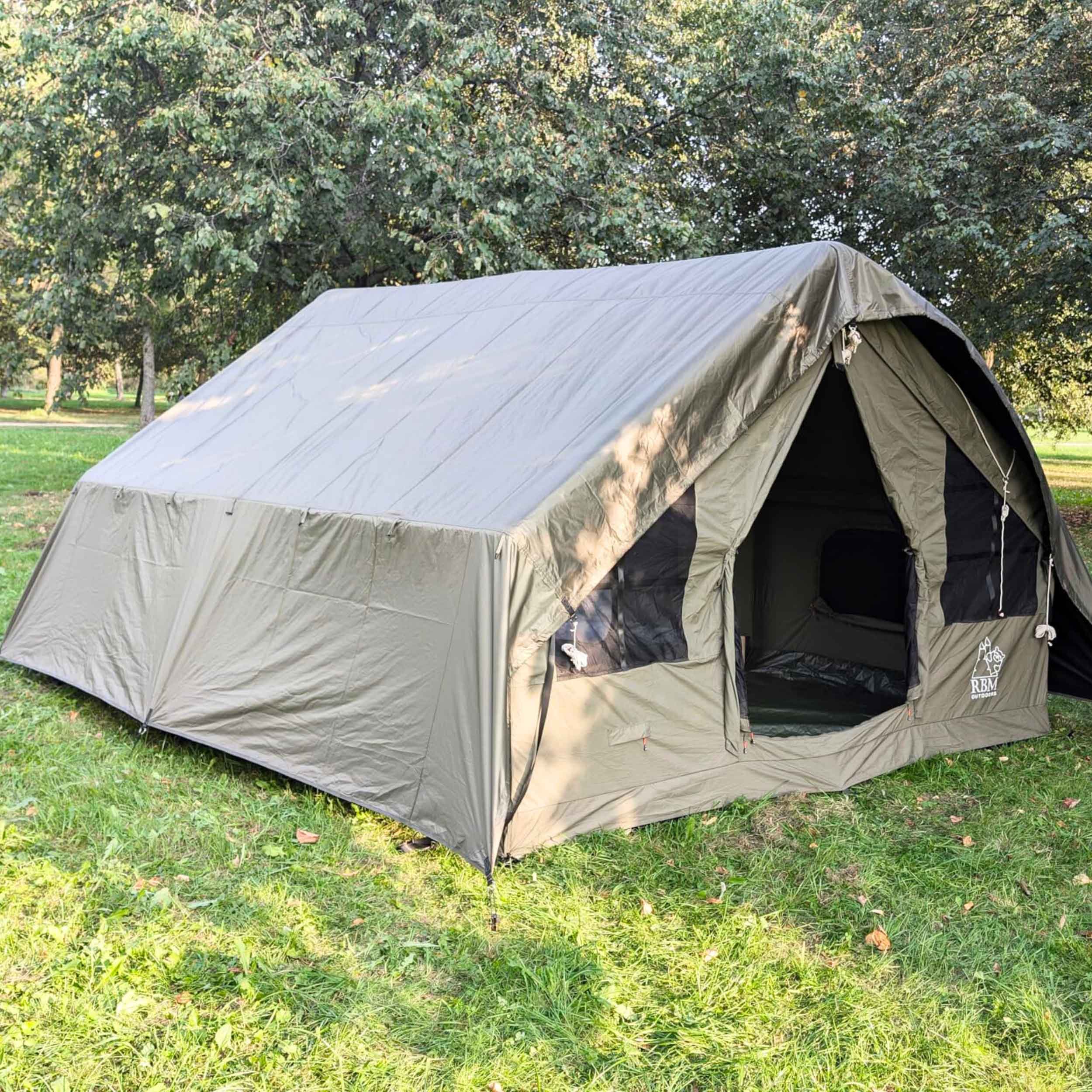 RBM Inflatable tent Panda Large Forest Green for 2-6 person | Backcountry Sportsman