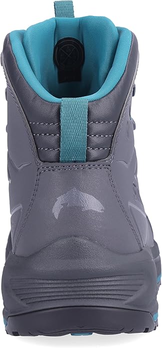 Simms Womens Freestone Wading Boots - Durable Rubber Bottom Boots with Enhanced Traction Protective Toe Cap Ideal for Stream & River Fishing (Slate 9) | Backcountry Sportsman