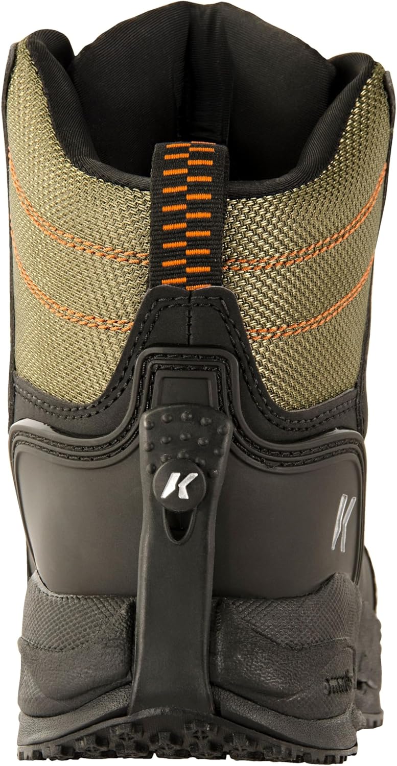 Korkers Greenback Wading Boots - Packed with The Essentials - Includes Interchangeable Felt and Kling-On Soles - Size 13 | Backcountry Sportsman