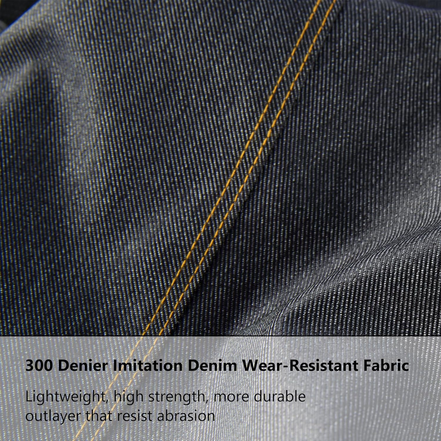 BASSDASH Men’s Denim Breathable Chest Waders Waterproof Durable Lightweight Stocking Foot for Fishing Hunting ATV Riding | Backcountry Sportsman