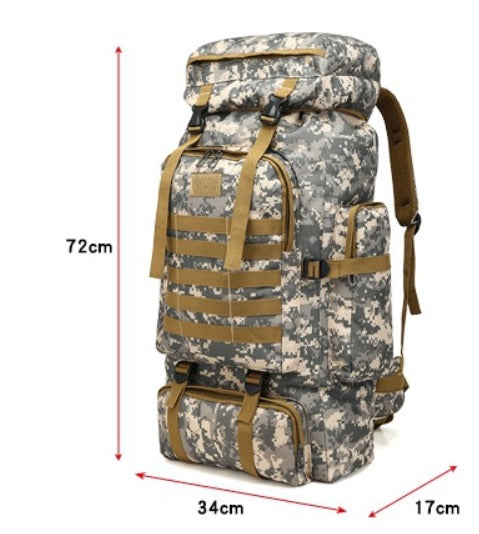 Large Camouflage Mountaineering Backpack | Backcountry Sportsman