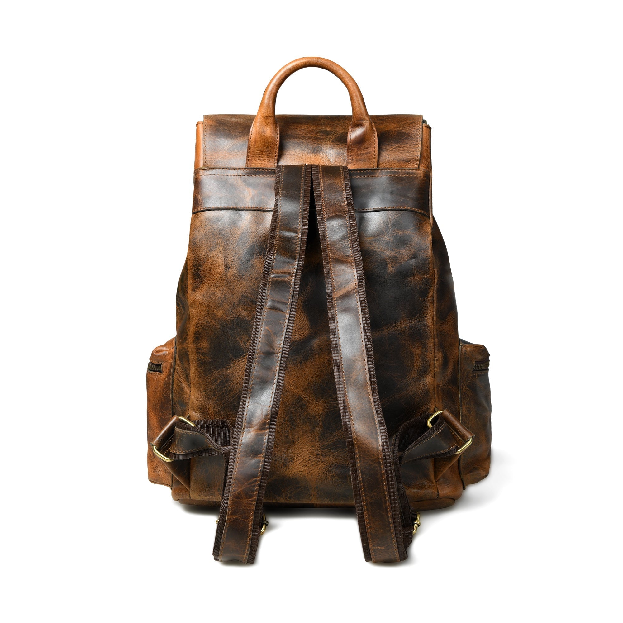 Vortex Leather Backpack: Burnt Brown | Backcountry Sportsman