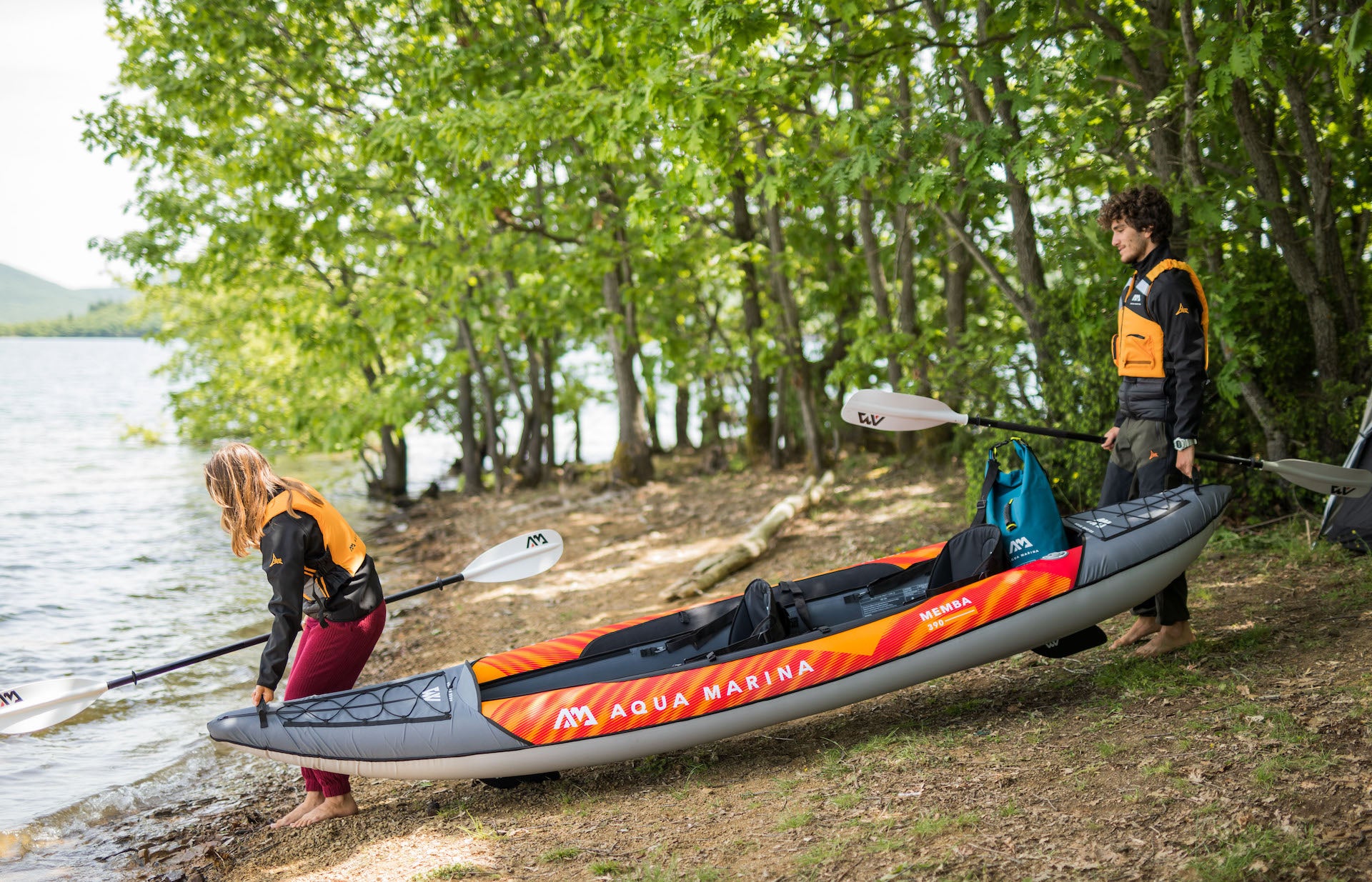 Memba-390 Touring Kayak – 2 Person (DWF Deck)