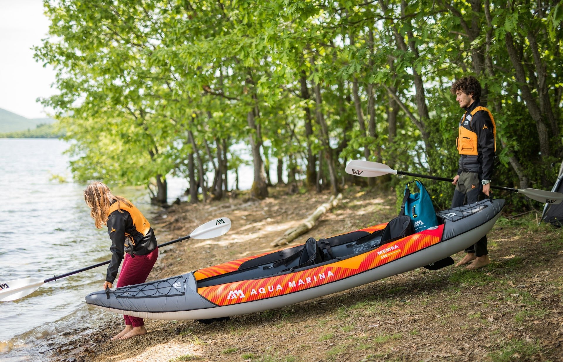 Memba-390 Touring Kayak – 2 Person (DWF Deck) | Backcountry Sportsman