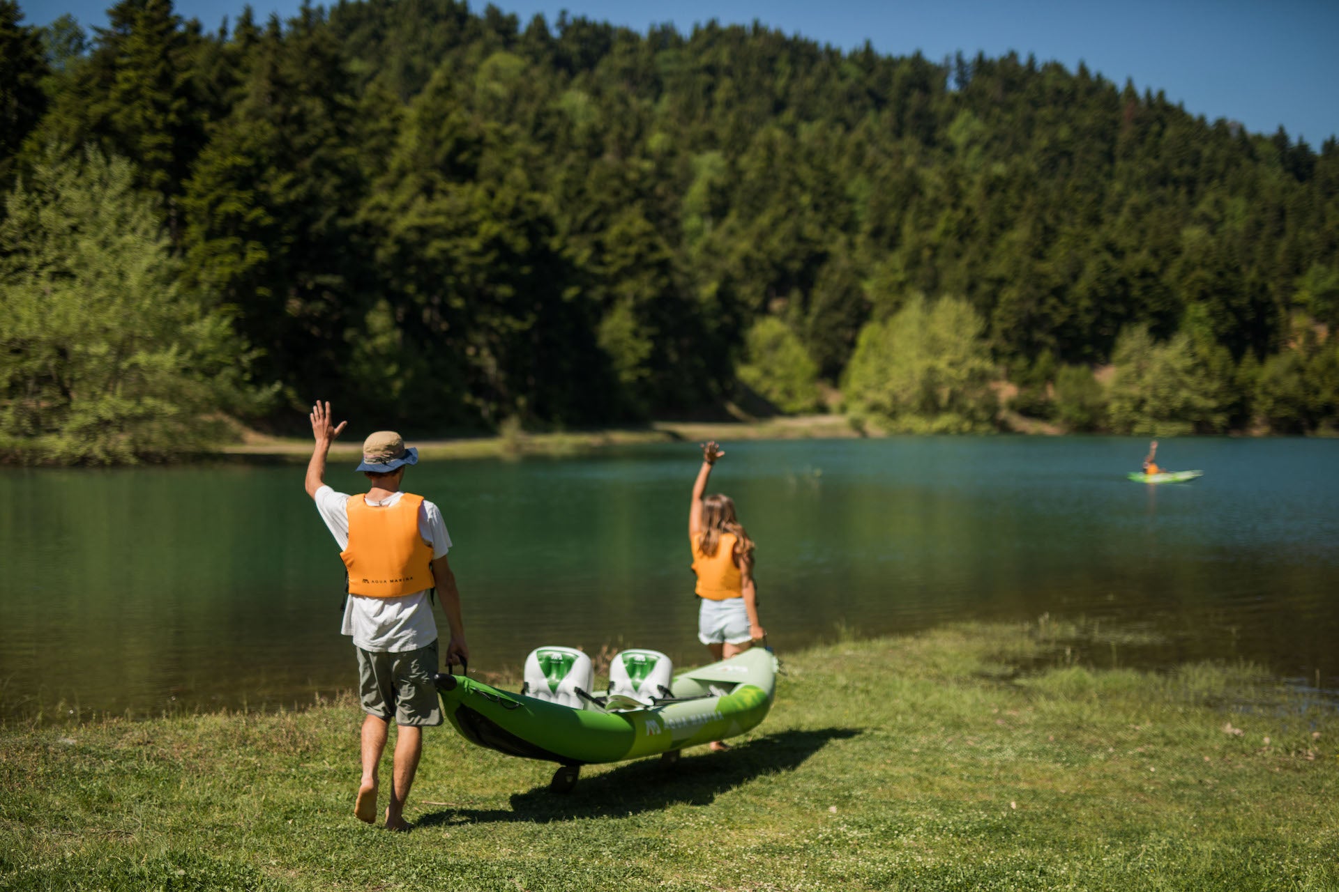 Betta-412 Recreational Kayak – 2 Person (Inflatable Deck)