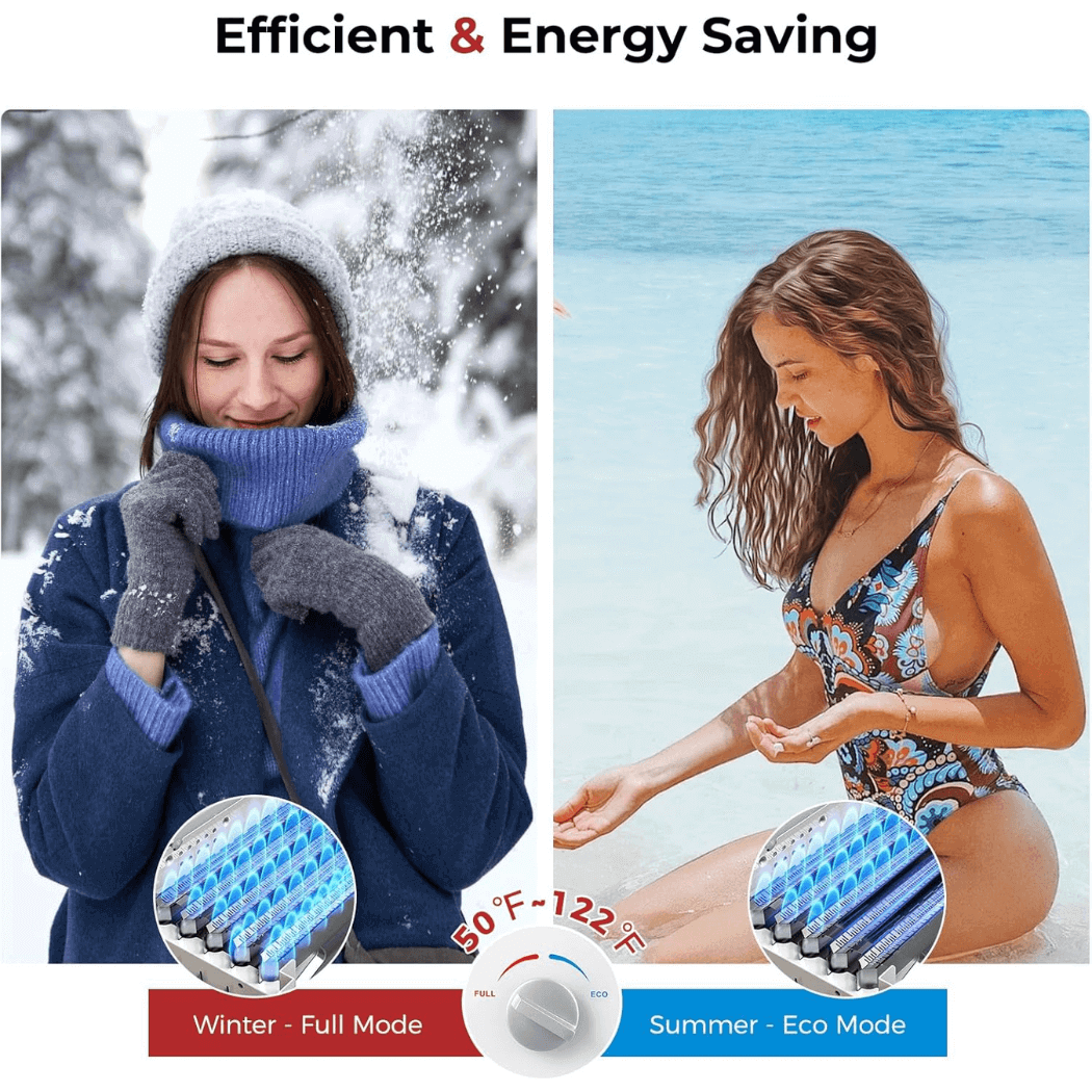 Camplux BW264 Camping Water Heater Propane | Backcountry Sportsman