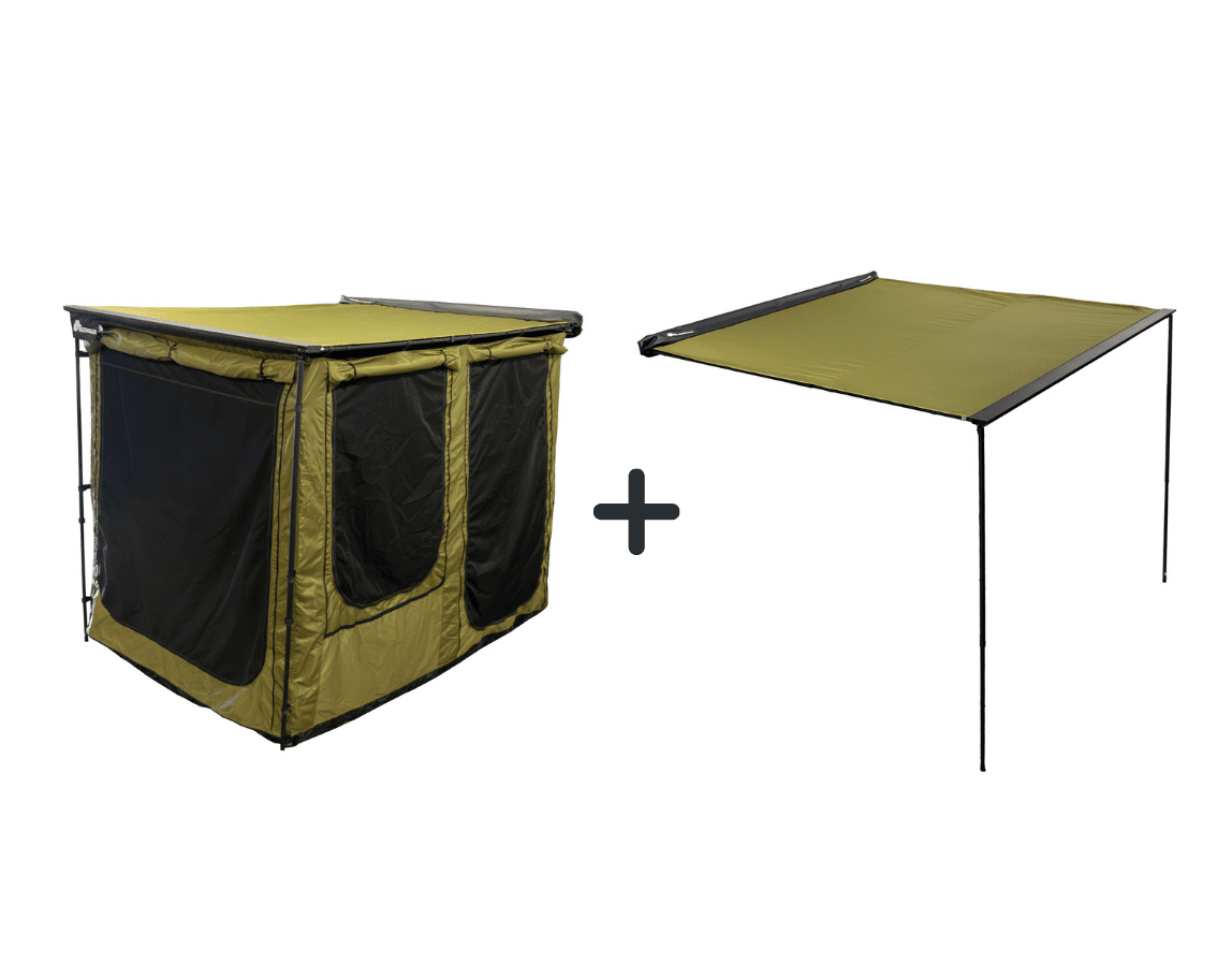 Bushman Awning 90" (90X98) + Room | Backcountry Sportsman