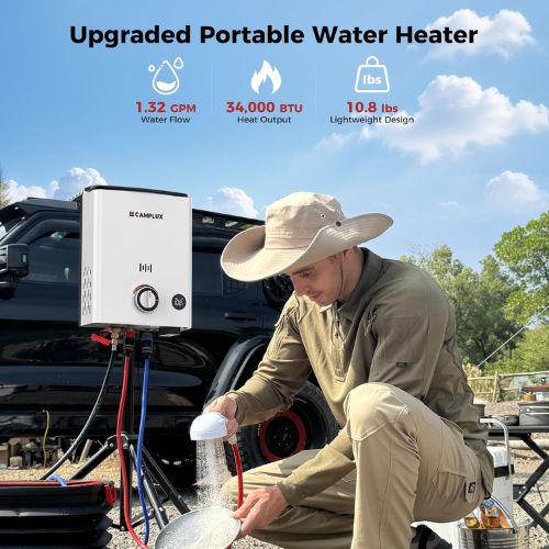 Camplux First F5 LPG Camping Water Heater | Backcountry Sportsman