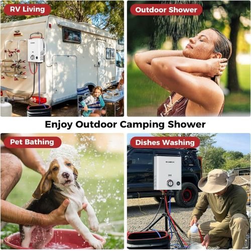 Camplux First F5 LPG Camping Water Heater | Backcountry Sportsman