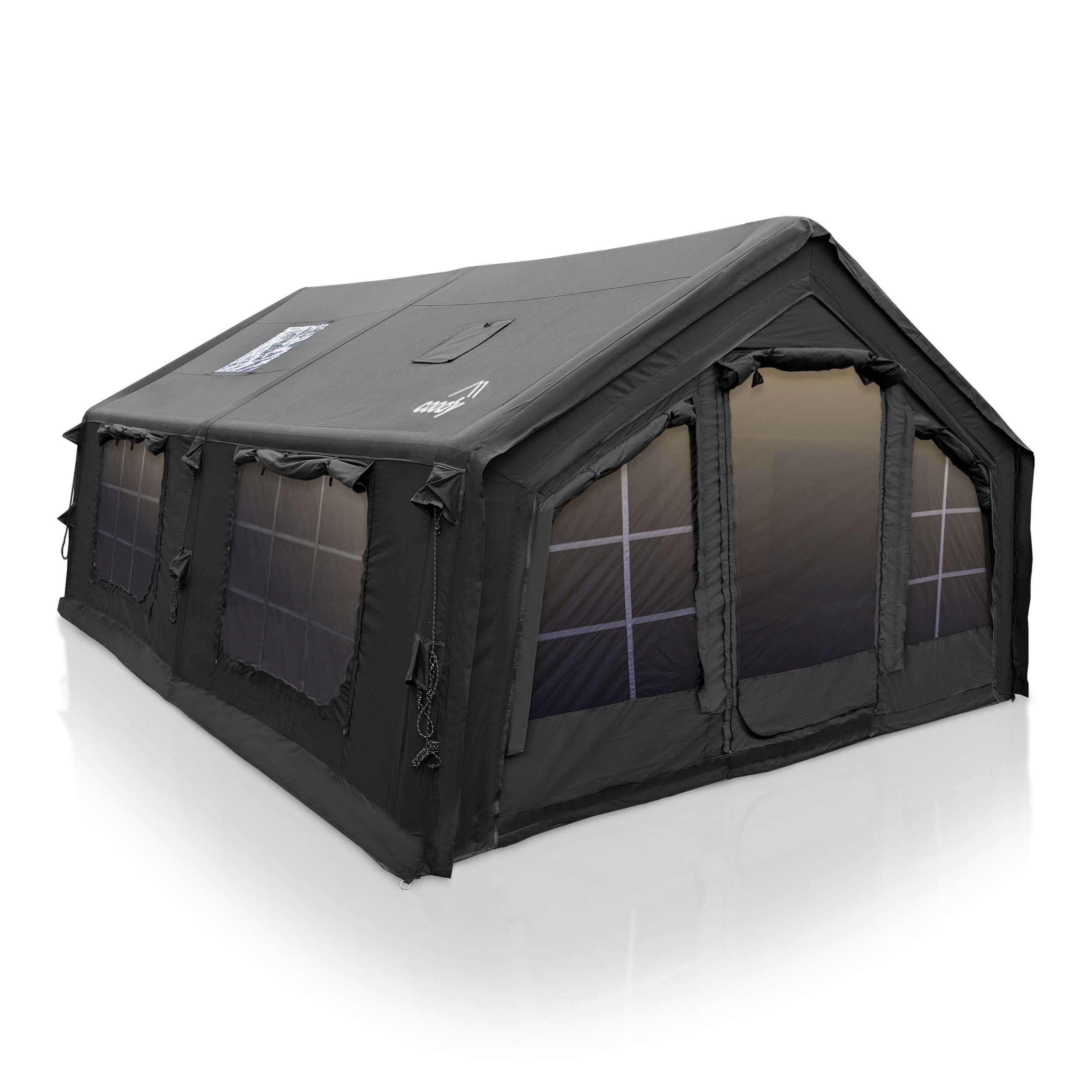 Coody 17.2 (Koala-7) Black Inflatable Tent House for Camping (2-10 person) | Backcountry Sportsman