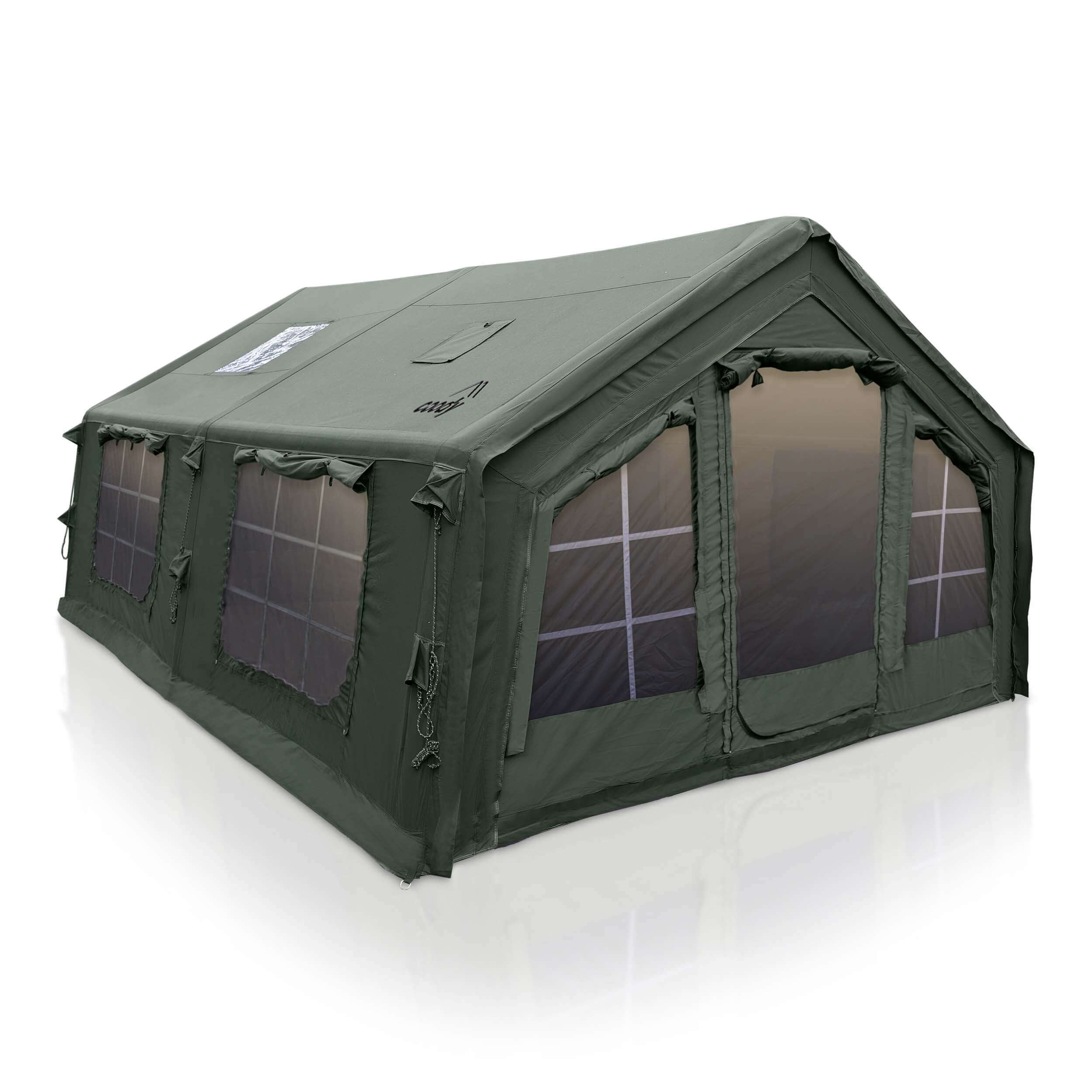 Coody 17.2 (Koala-7) Forest Green Inflatable Tent House for Camping (2-10 person) | Backcountry Sportsman