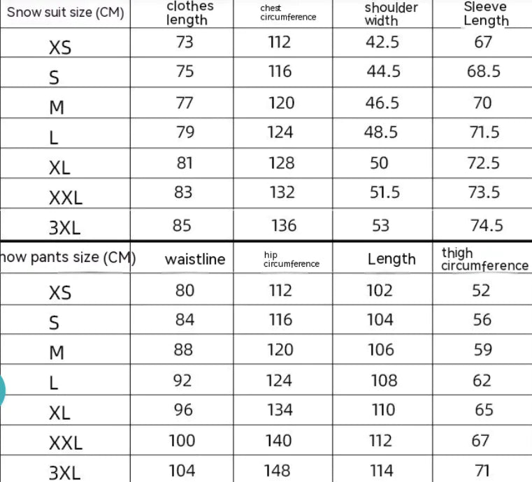 Ski Suit Men's and Women's | Backcountry Sportsman