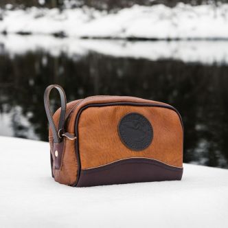 Bison Leather Sportsman's Kit Bag
