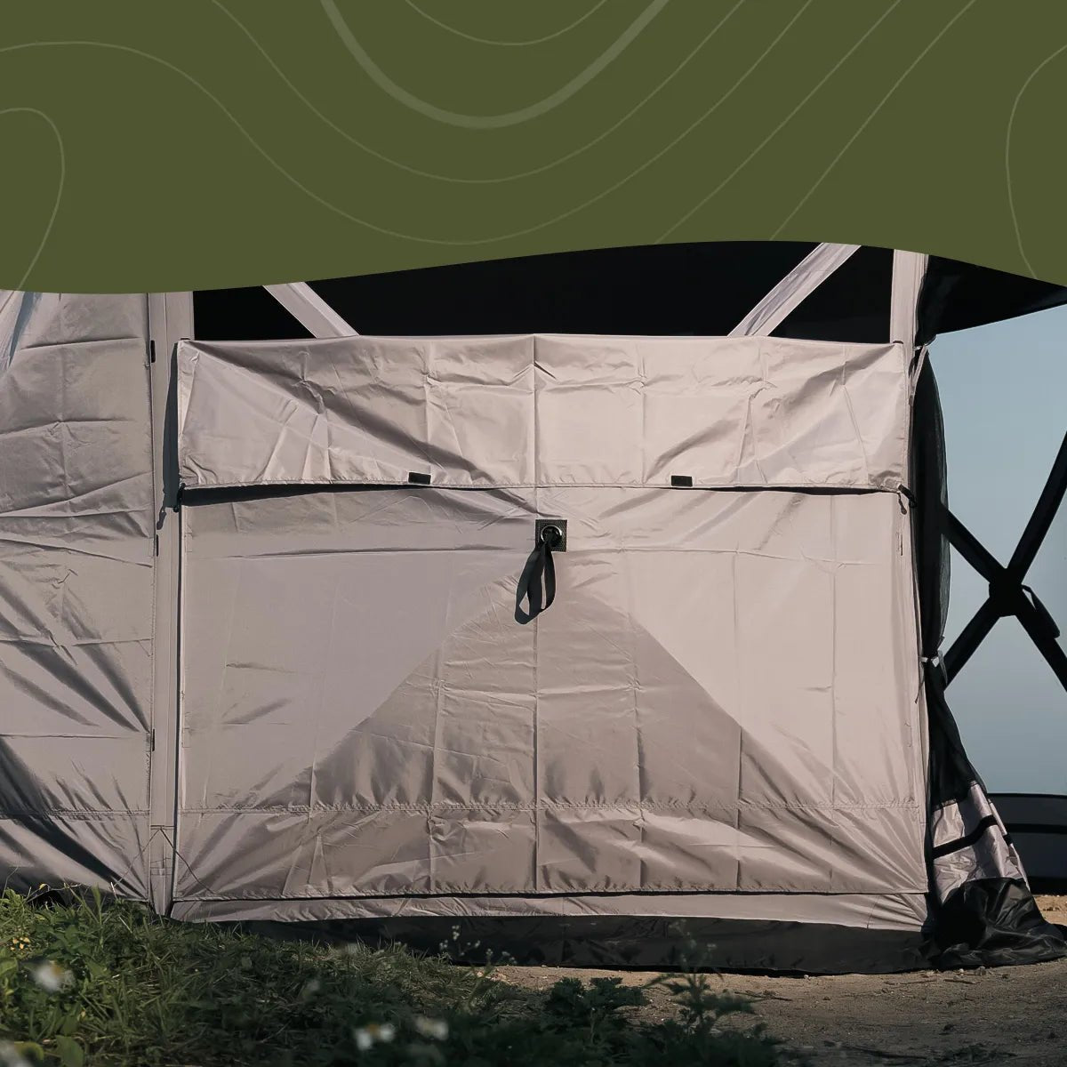 Hub Screen house 600 Wind Panel | Backcountry Sportsman