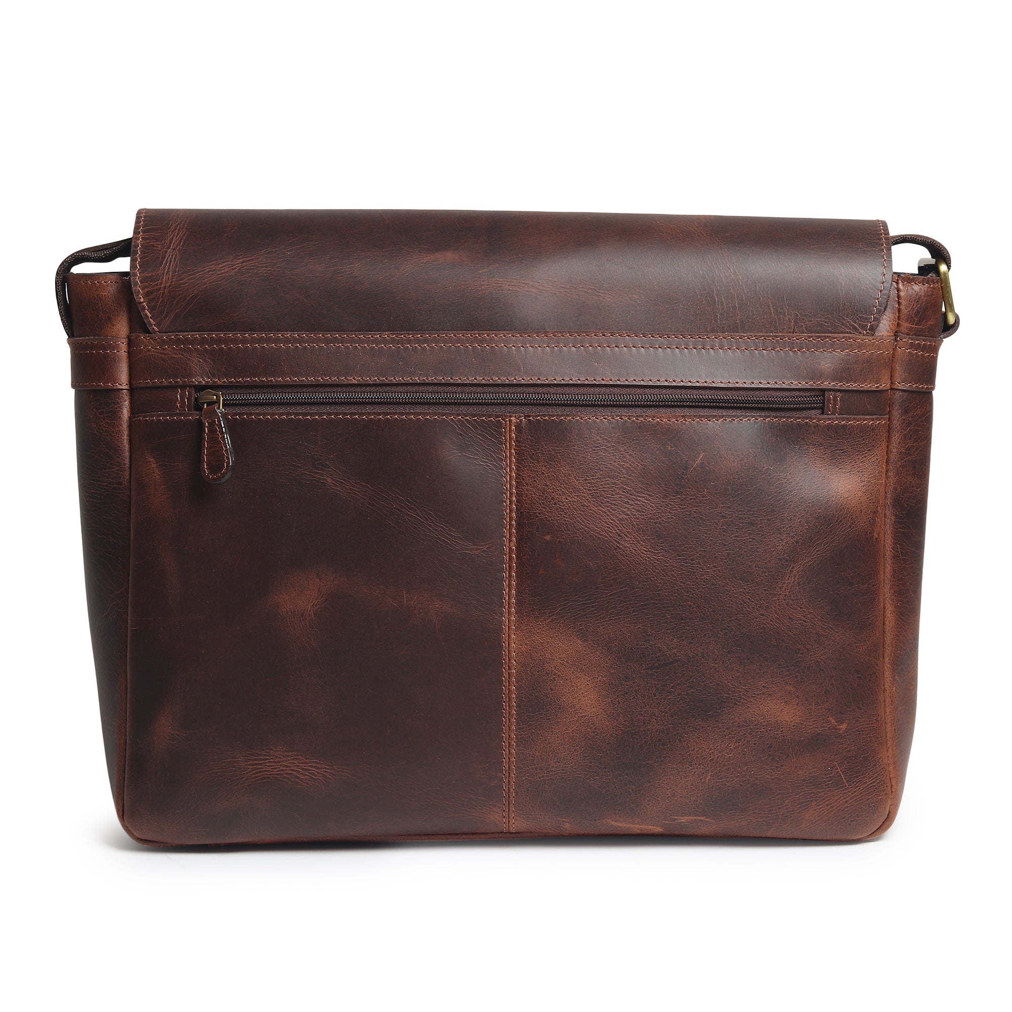 Genuine Sitka Leather Laptop Bag | Backcountry Sportsman