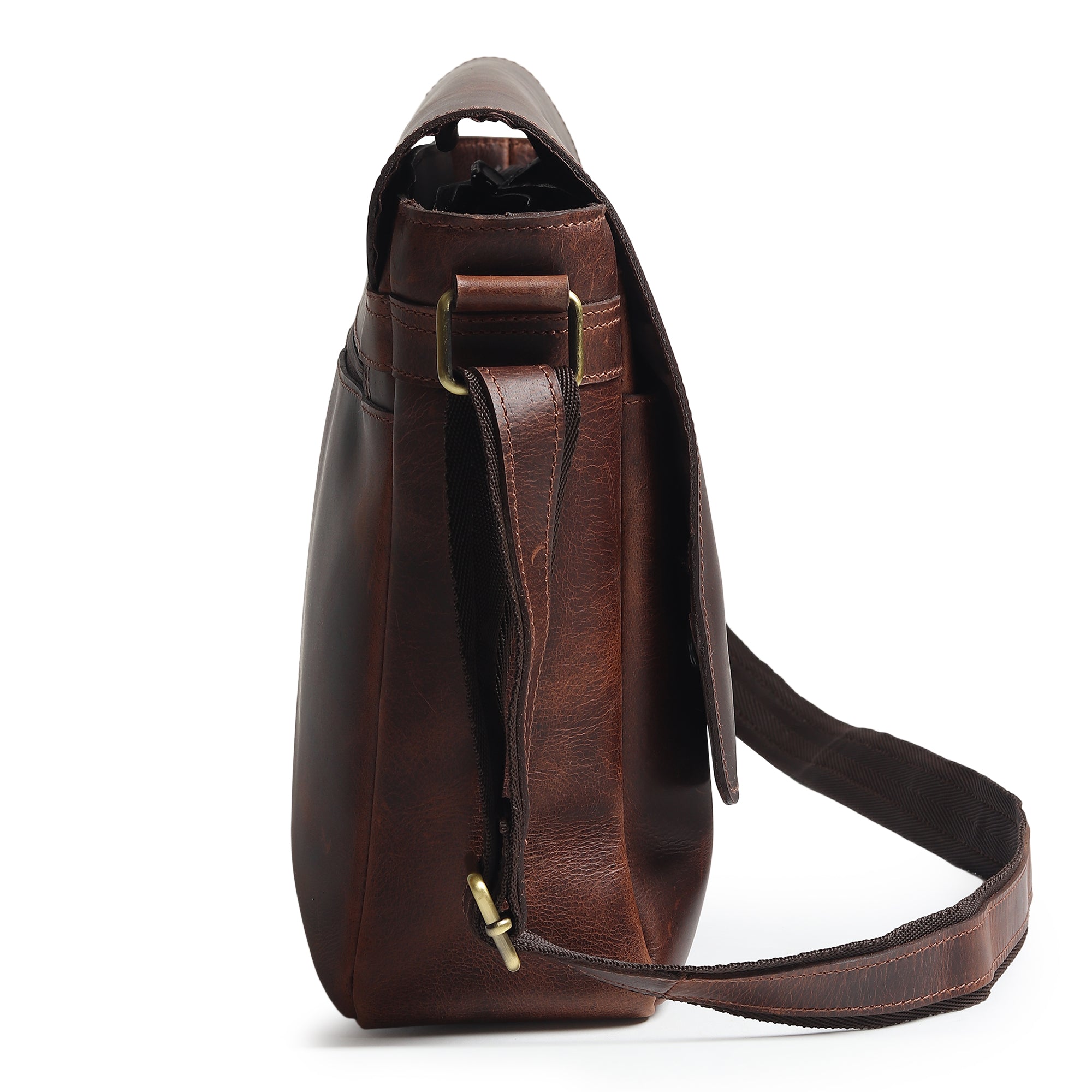 Genuine Sitka Leather Laptop Bag | Backcountry Sportsman