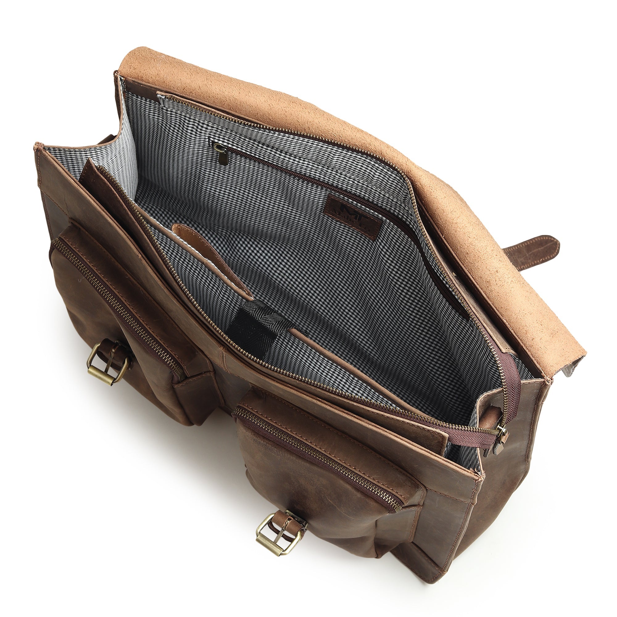 Buffalo Leather Messenger Bag | Backcountry Sportsman