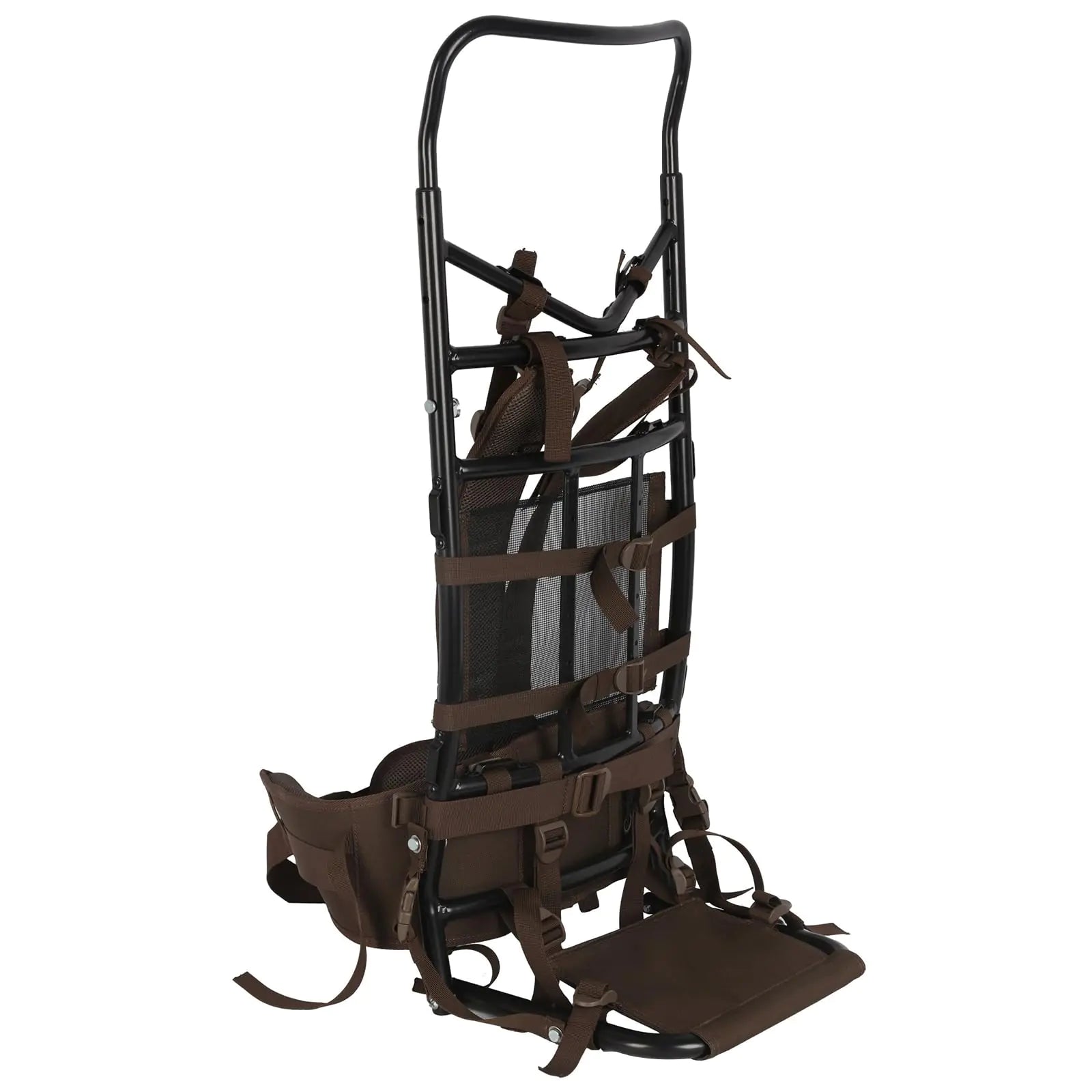 Timber Ridge External Aluminum Frame Hiking Backpacks Brown 35.8 x 6.7 x 15.7 | Backcountry Sportsman