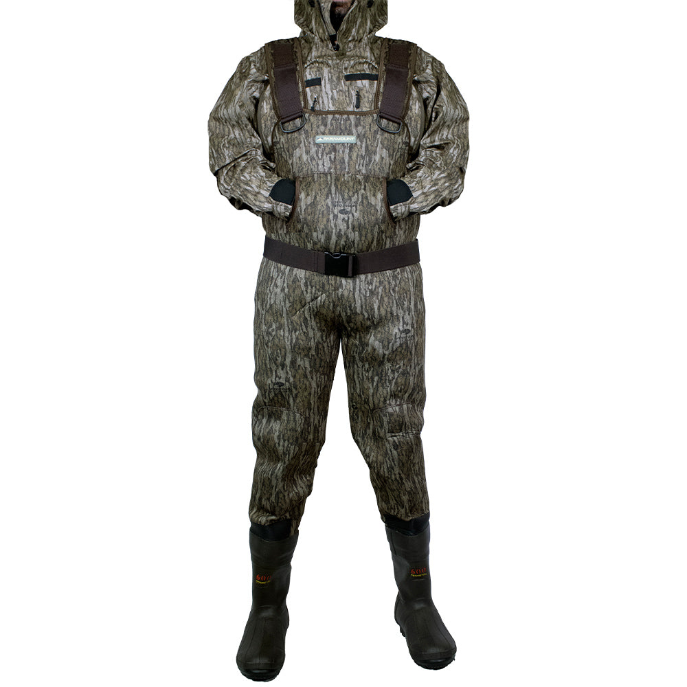 BAYOU 3.5mm Neoprene Camo Chest Wader 600g Boots | Backcountry Sportsman