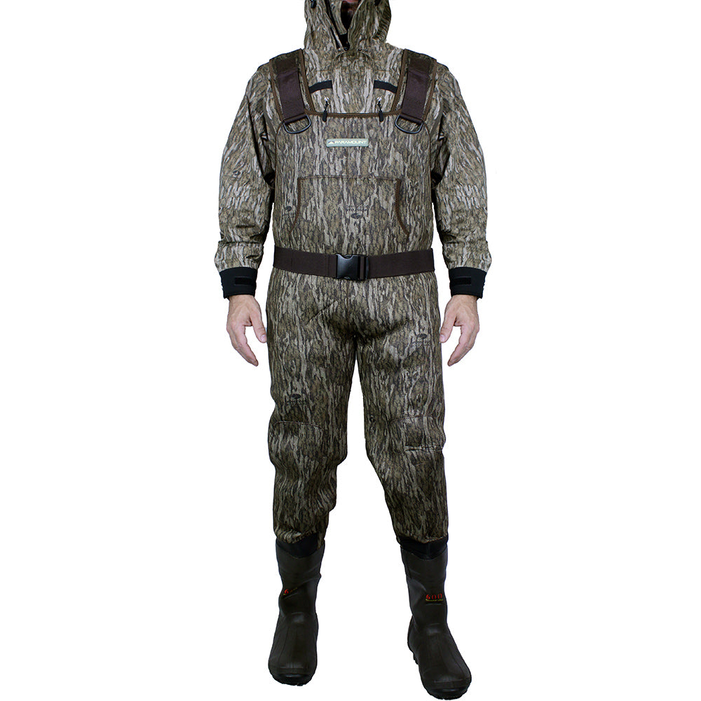 BAYOU 3.5mm Neoprene Camo Chest Wader 600g Boots | Backcountry Sportsman
