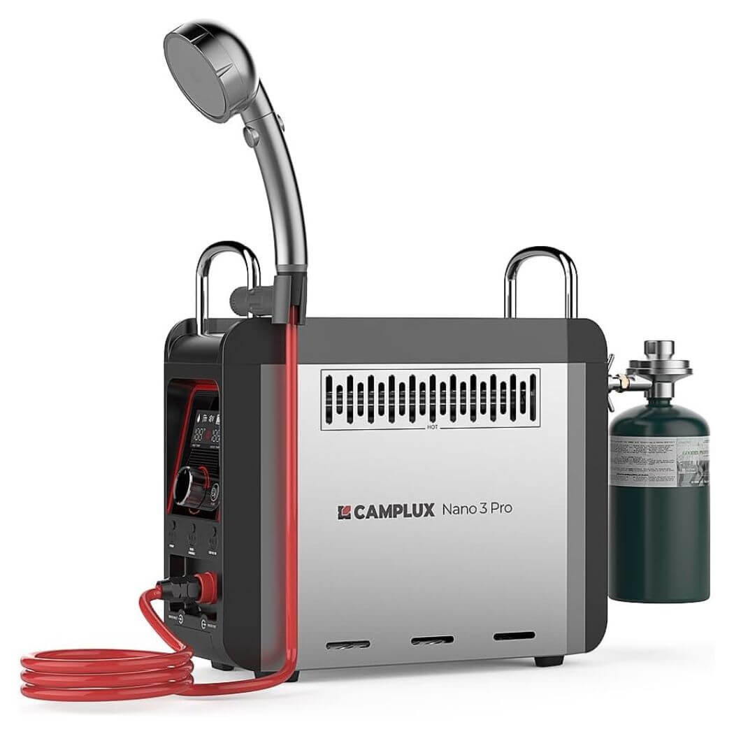 Camplux Nano 3 Pro Portable Propane Hot Water System | Backcountry Sportsman
