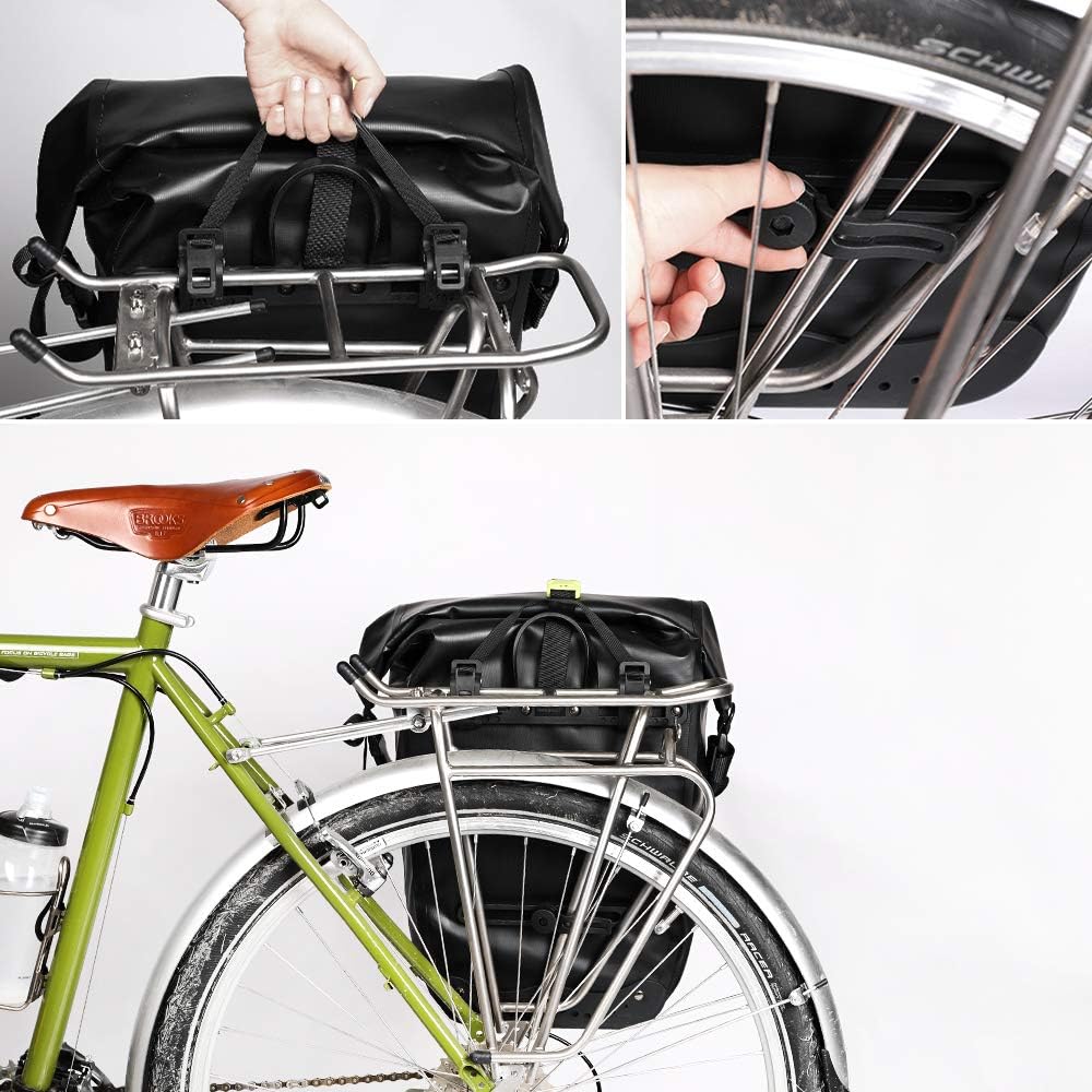 Rhinowalk Waterproof Bike Pannier Bag,(for Bicycle Cargo Rack Saddle Bag Shoulder Bag-RK19661 25L | Backcountry Sportsman