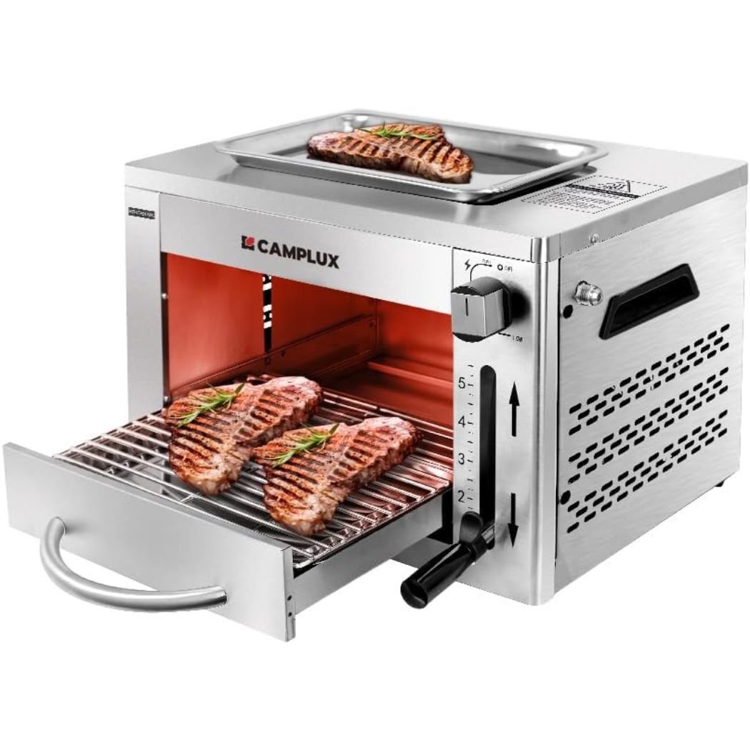 Camplux Outdoor Propane Infrared Steak Grill, 1600℉ Fast Efficient Heating | Backcountry Sportsman