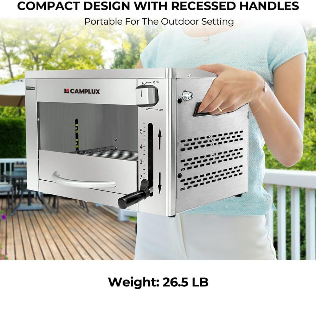 Camplux Outdoor Propane Infrared Steak Grill, 1600℉ Fast Efficient Heating | Backcountry Sportsman