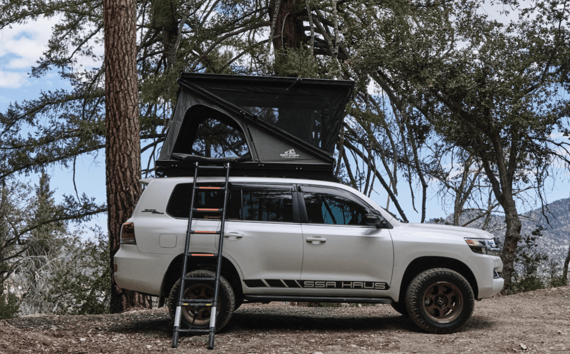 Alpine 61 Hardshell Rooftop Tent – Aluminum, 2–3 Person, 4-Season Overland Tent for SUVs & Trucks – Black Compact Design | Backcountry Sportsman