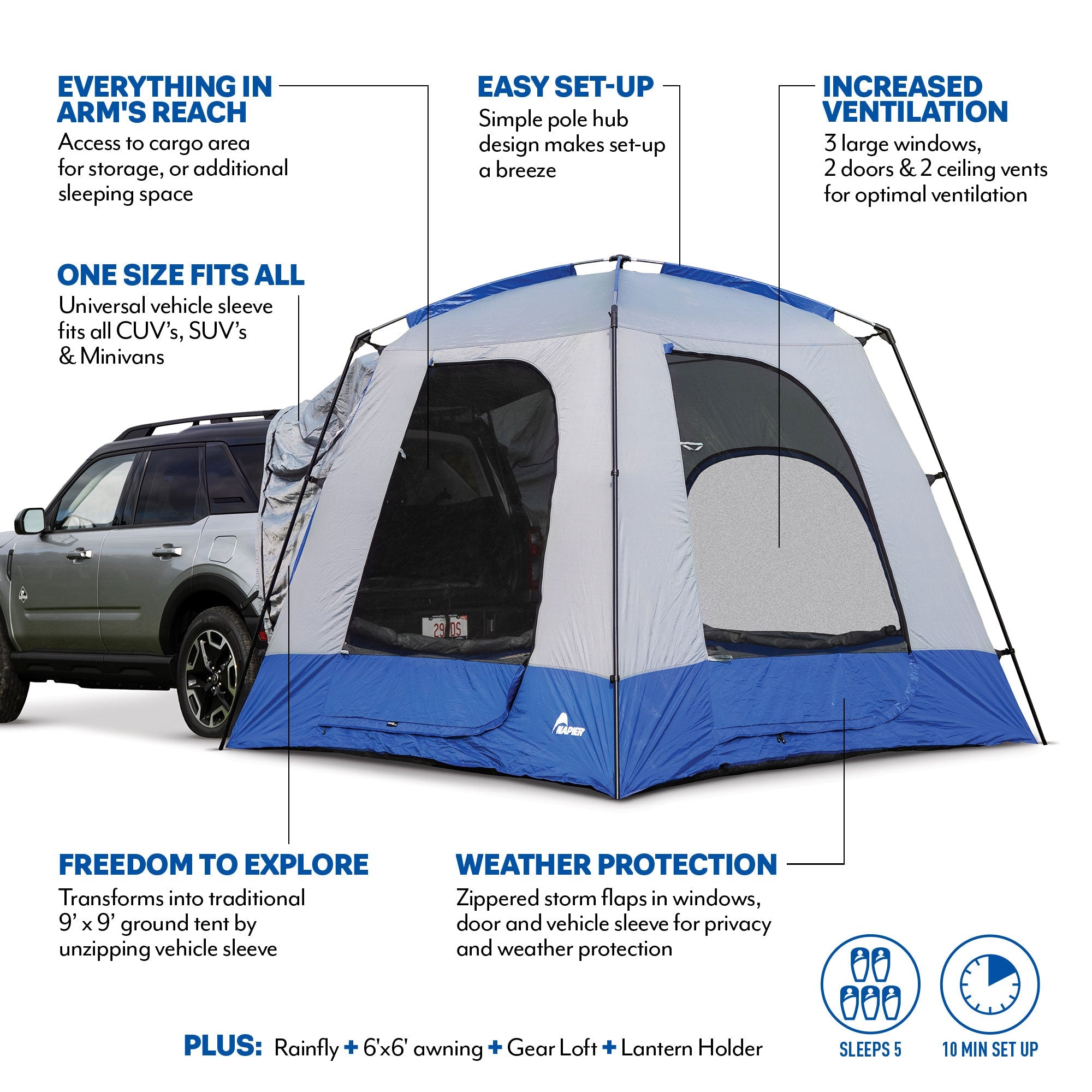 SUV Tents | Backcountry Sportsman