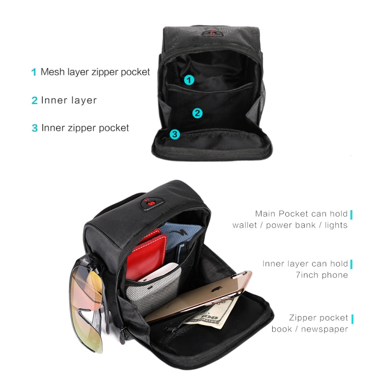 Rhinowalk Bicycle Front Handlebar Bag Multifunctional Waterproof Phone Bag TF910 | Backcountry Sportsman